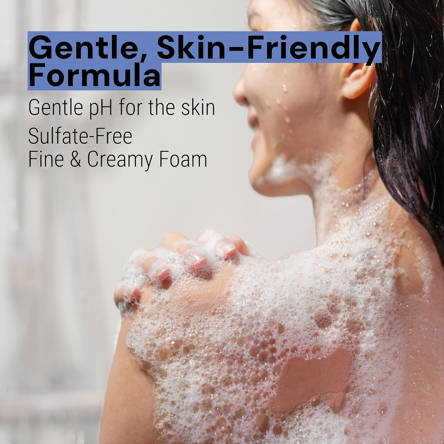 Panier des Sens – Blooming Iris Moisturizing Body Wash for Women & Men - Gentle Shower Gel 95% Natural Ingredients for Normal, Sensitive Skin - Body Care Made in France, SLS Free, Vegan - 8.45 Floz