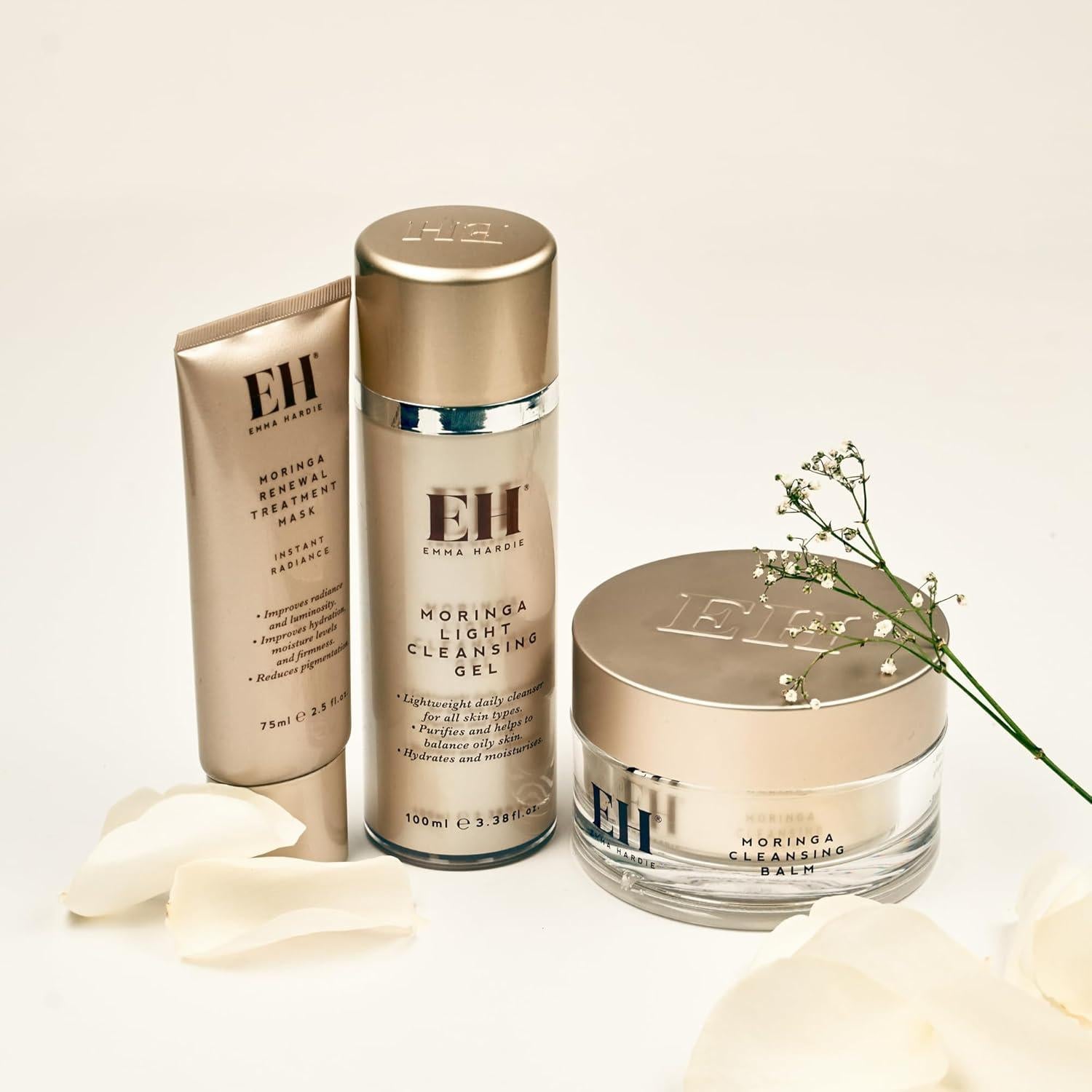 Gel Limpiador Facial Emma Hardie Moringa 100ml - Piel Grasa