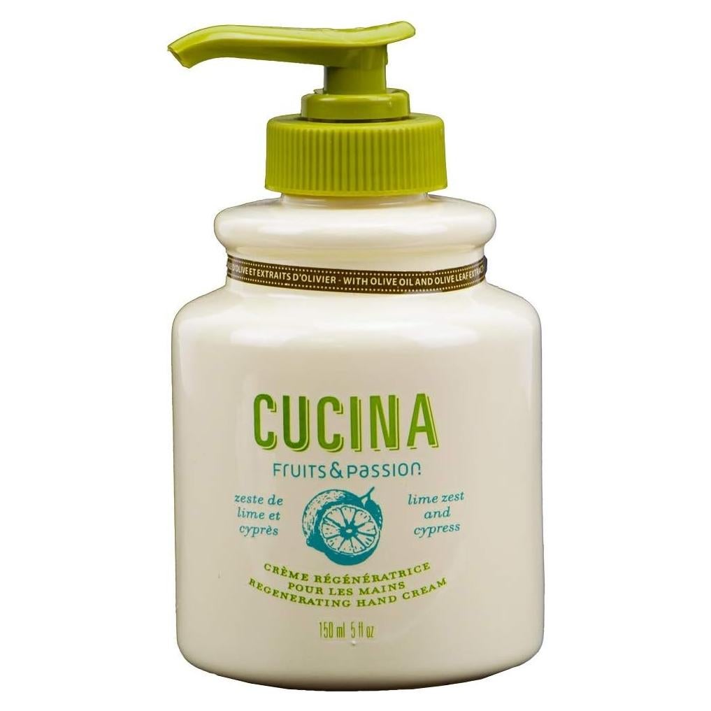 Crema de Manos Regeneradora Fruits and Passion 240g Limón Ciprés