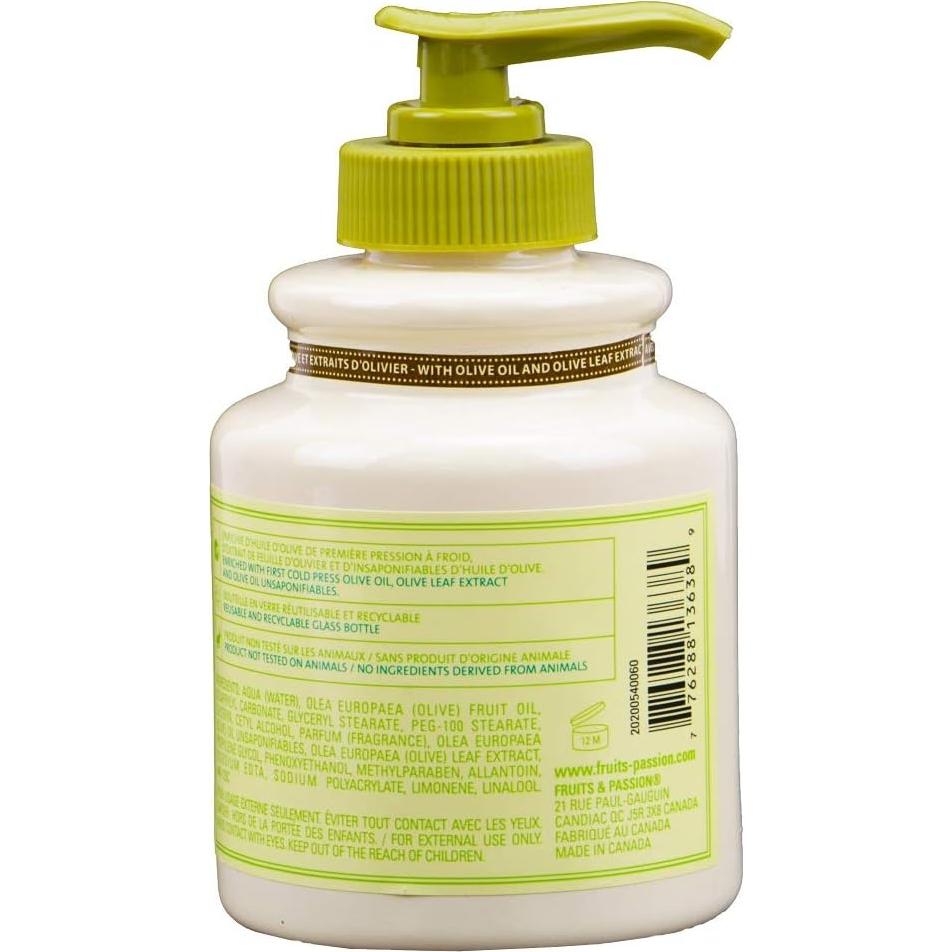 Crema de Manos Regeneradora Fruits and Passion 240g Limón Ciprés