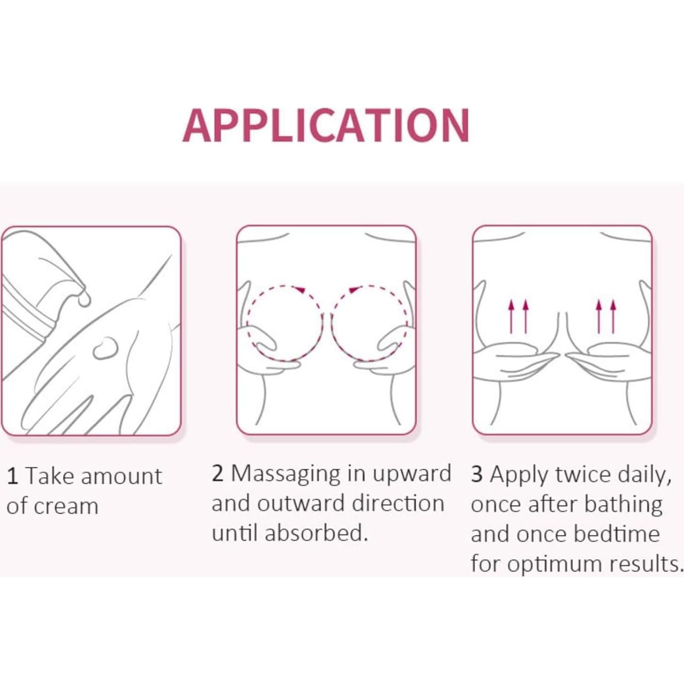 Crema y Aceite de Masaje Aumentador de Senos y Glúteos AuQuest 90g