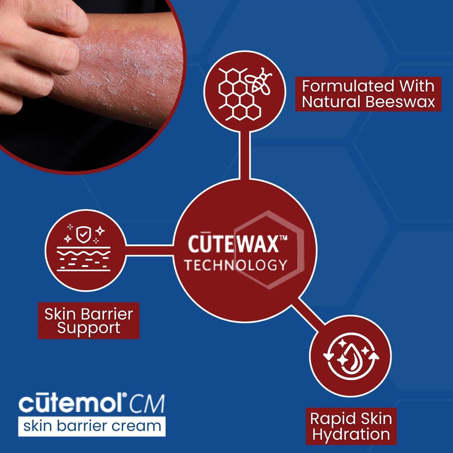 Crema Hidratante Emoliente Cutemol CM 226.8 g - Piel Seca y Agrietada