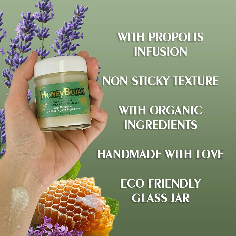 Bálsamo Natural HoneyBotan 56.7g - Libre de Petróleo y Orgánico