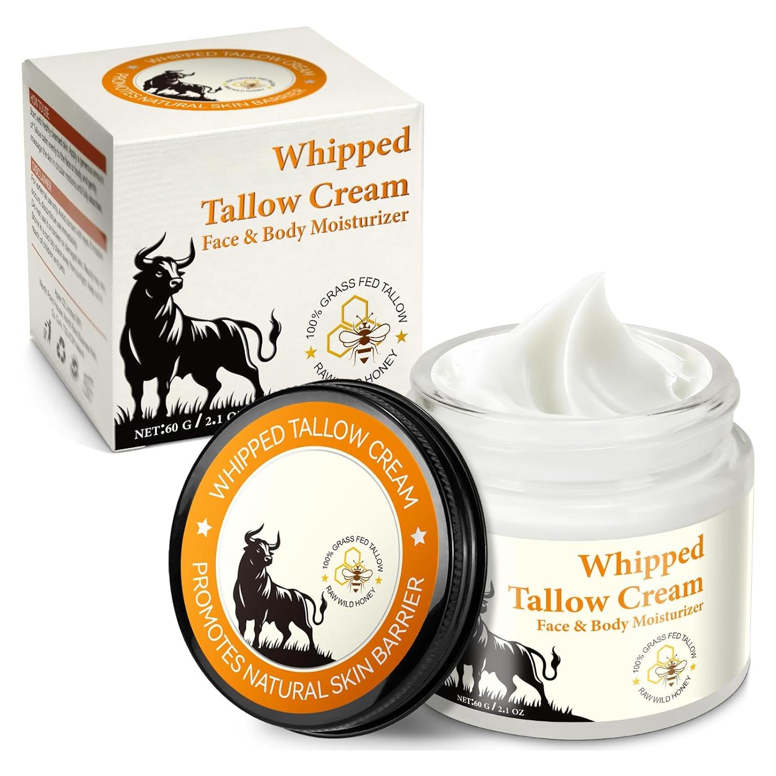 Bálsamo Humectante Facial Akeeronn de Sebo de Res y Miel 59g