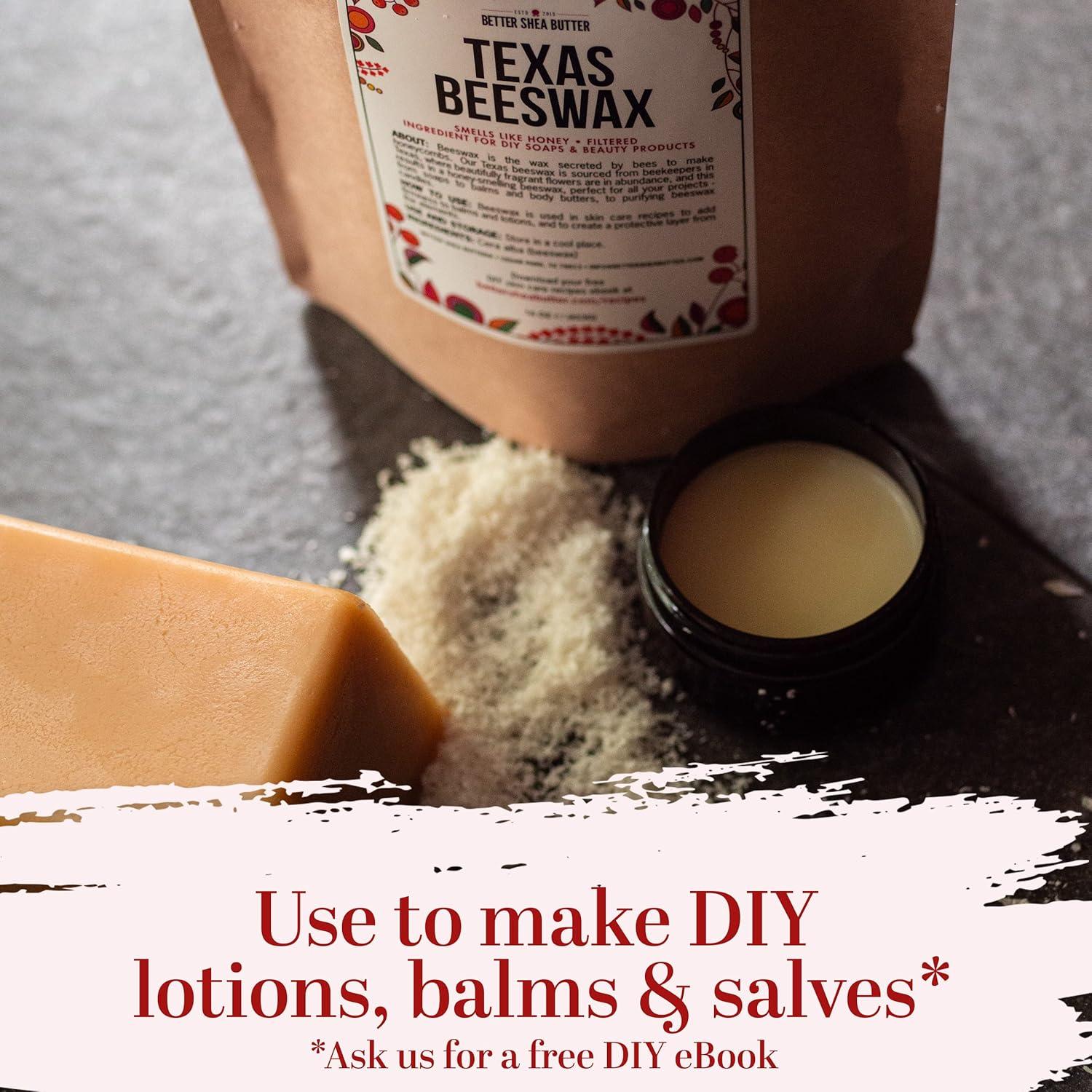 Cera de Abeja Cruda 100% Pura Mejor Manteca de Karité 0.45 kg