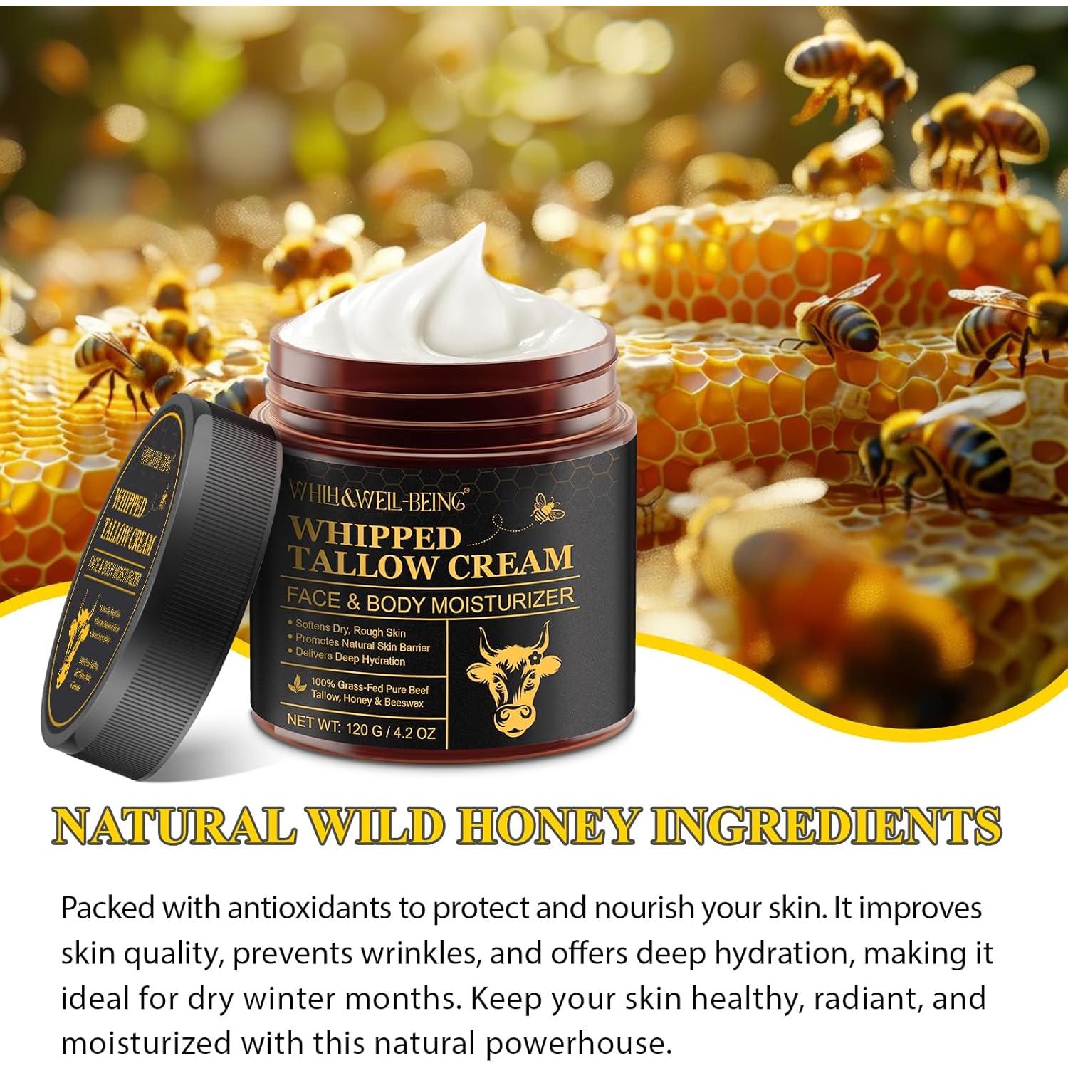 Bálsamo Hidratante de Grasa de Res y Miel YE 119g