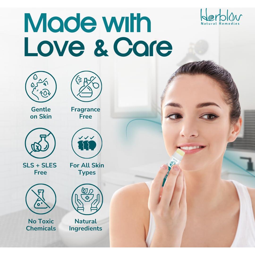 Bálsamo Labial Natural Herblov - Grasa de Res y Cera de Abejas