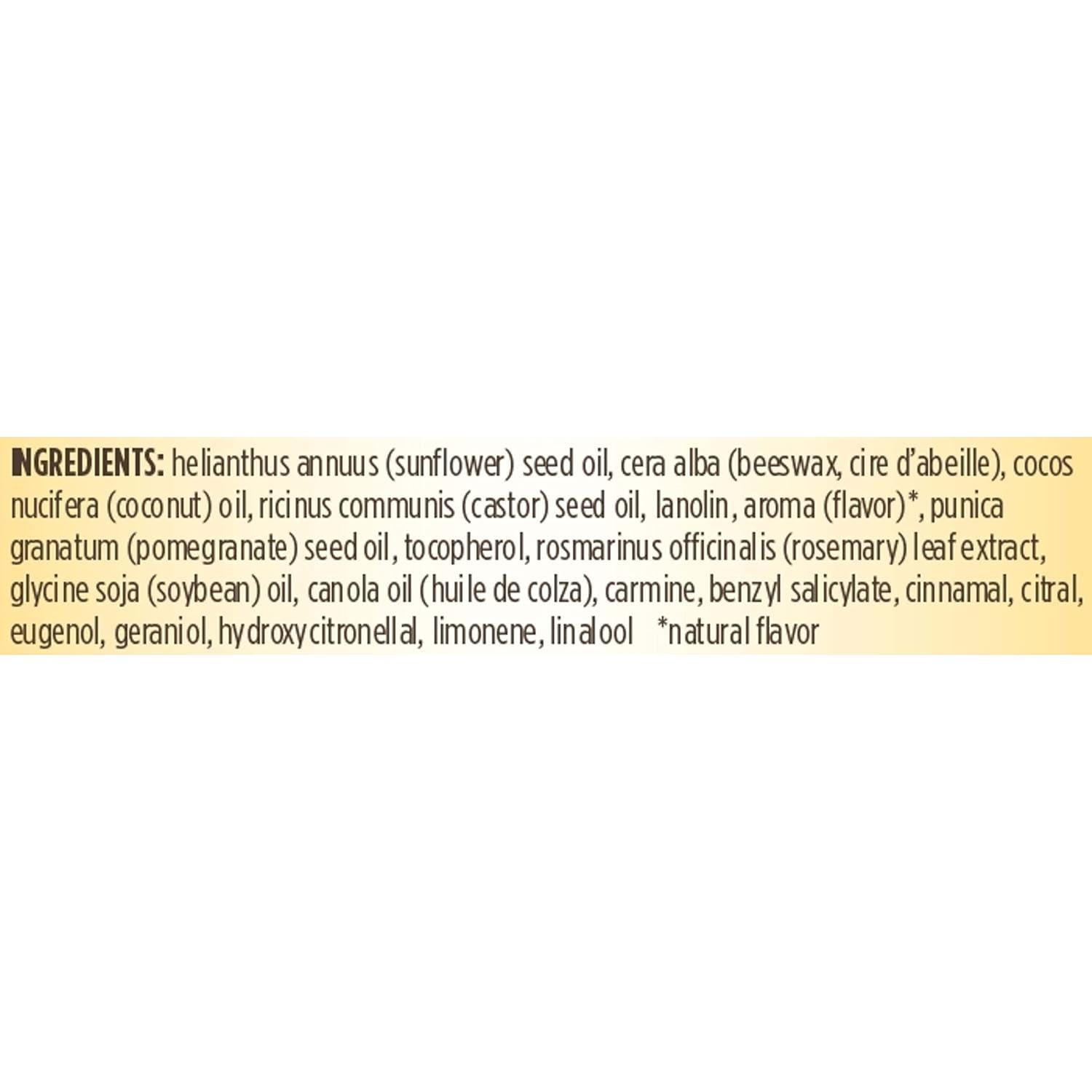 Bálsamo Labial Burt's Bees Granada 4.25g x 4, 100% Natural