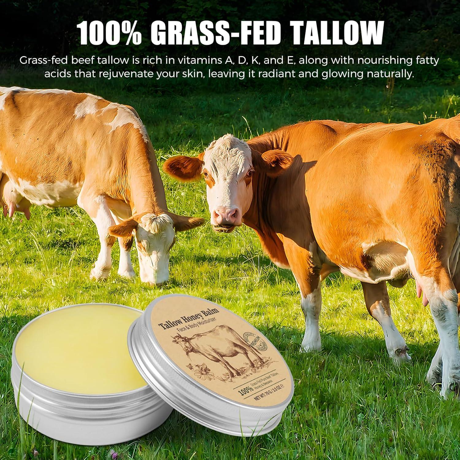 Bálsamo Hidratante de Grasa de Res 70g - WLCTJIAYOU con Miel