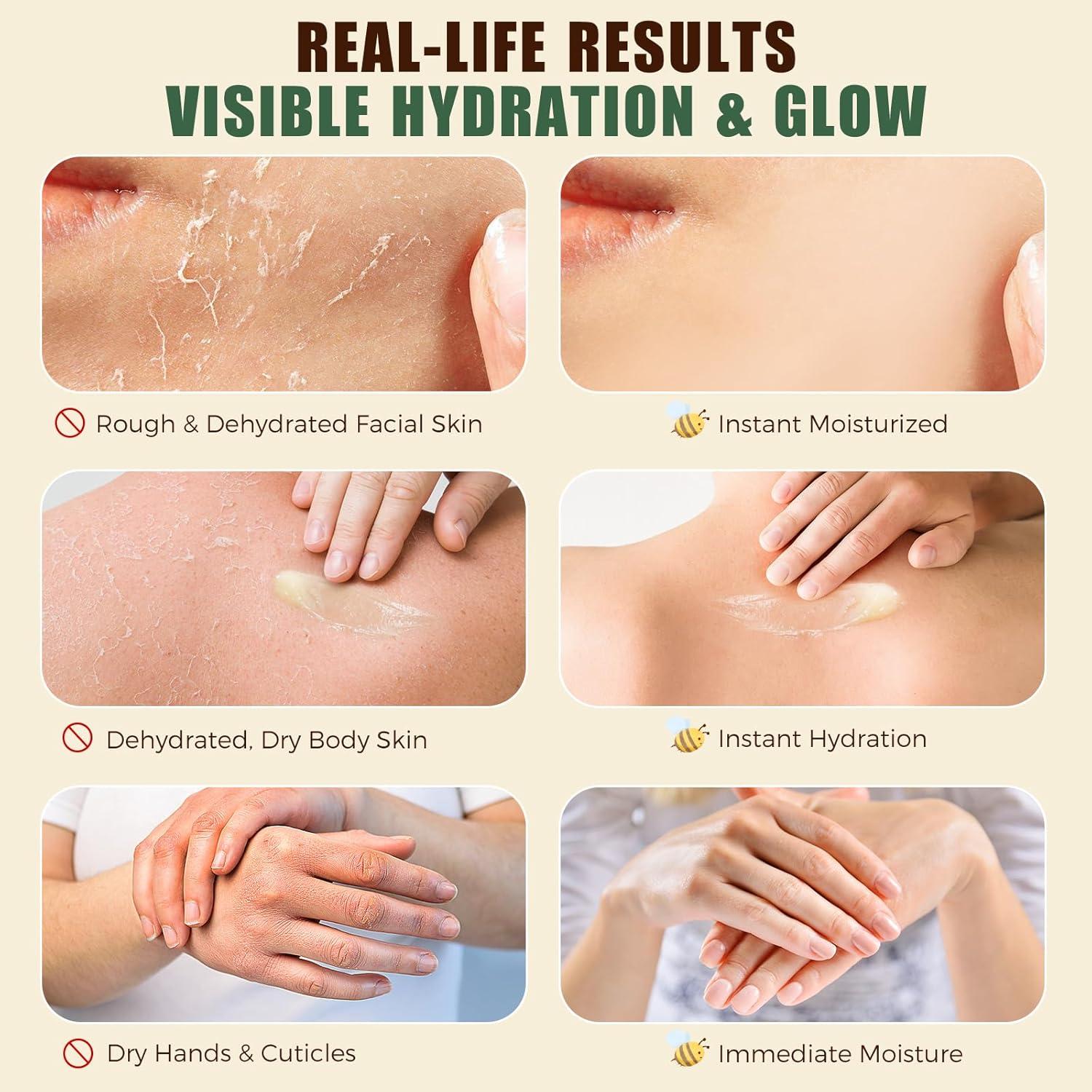 Bálsamo Hidratante de Grasa de Res 70g - WLCTJIAYOU con Miel