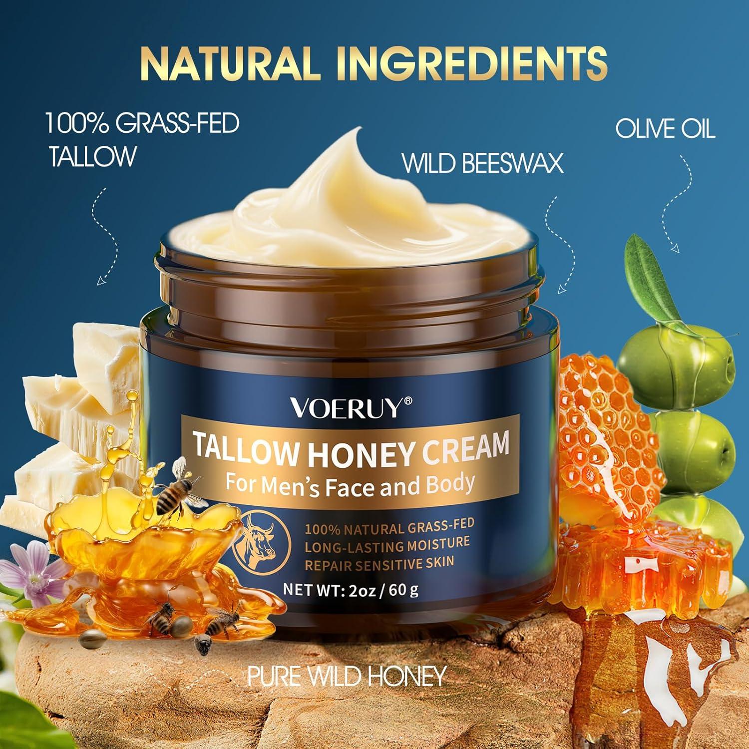 Bálsamo Hidratante Facial para Hombres VOERUY 60g - Sebo Orgánico