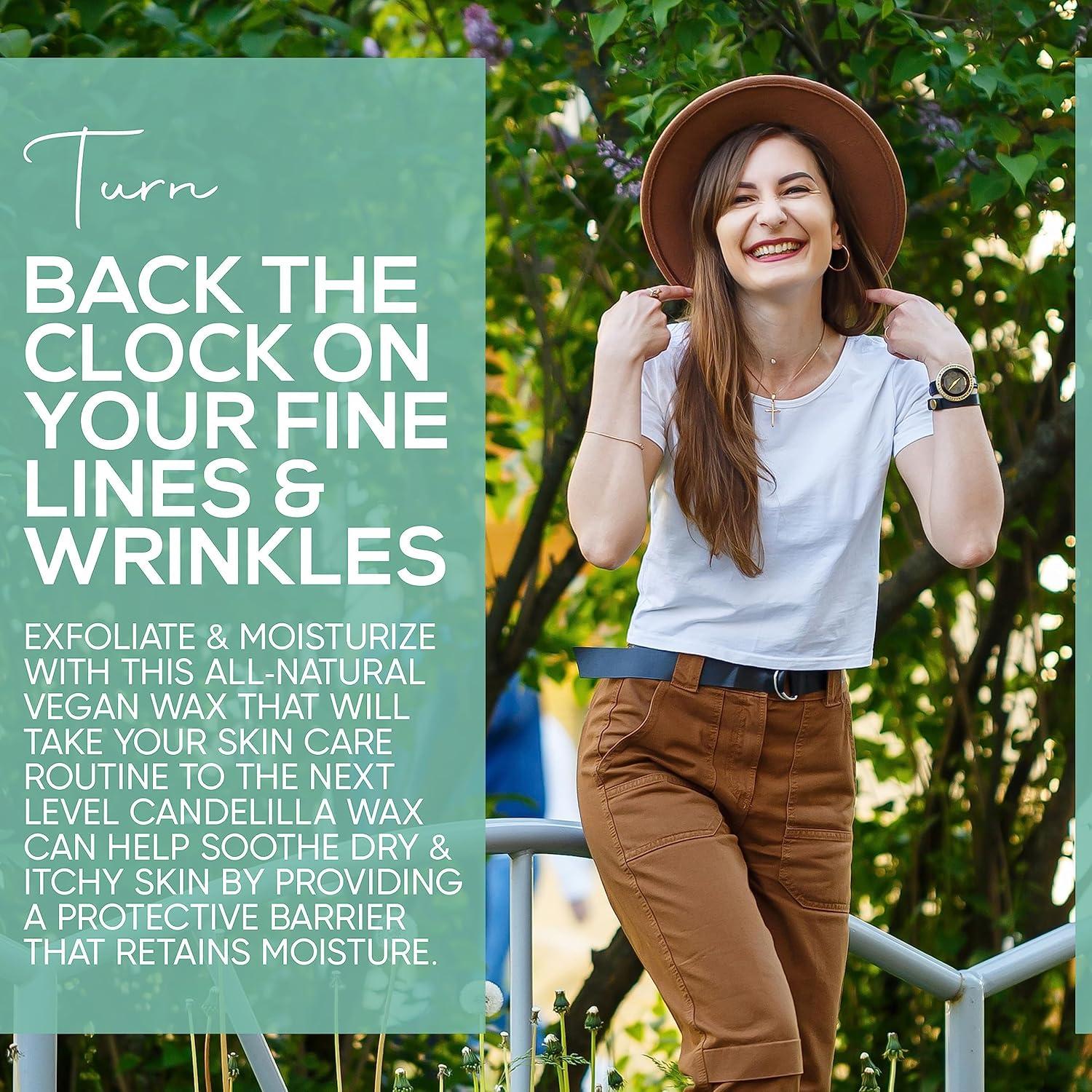 Pellets de Cera de Candelilla 227 g Plant Guru - Vegana y Natural