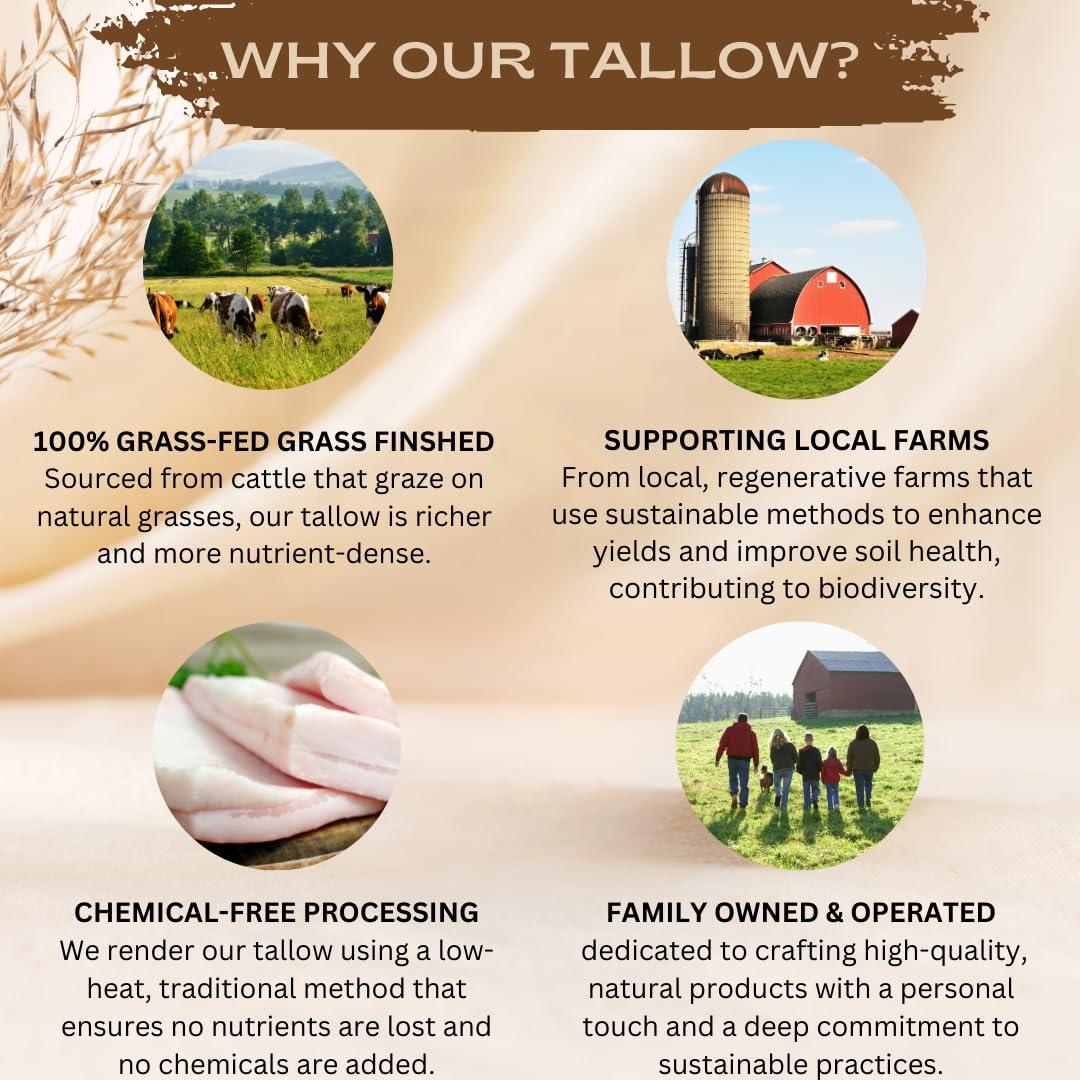 Bálsamo Labial Untamed Organics 100% Sebo y Cera de Abejas