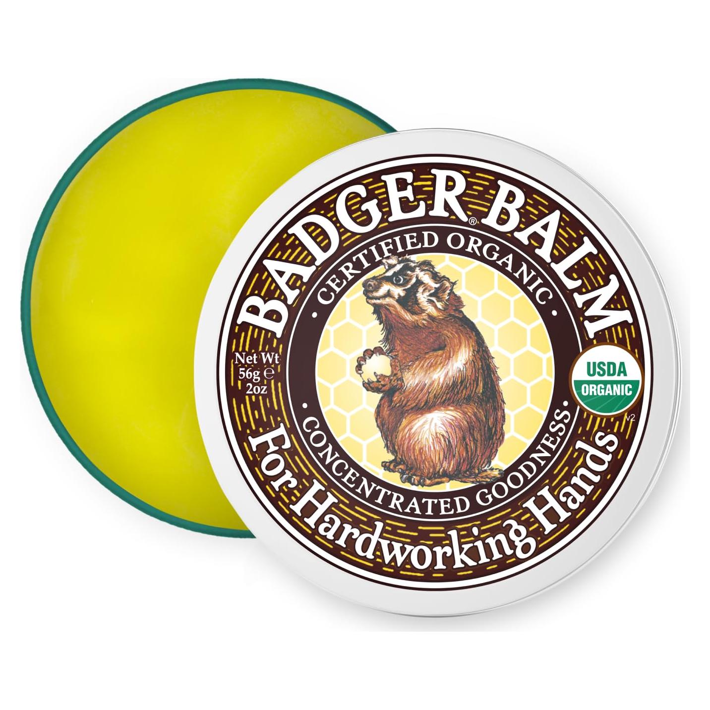 Bálsamo Sanador Badger 56.7 g - Crema Orgánica para Manos Secas