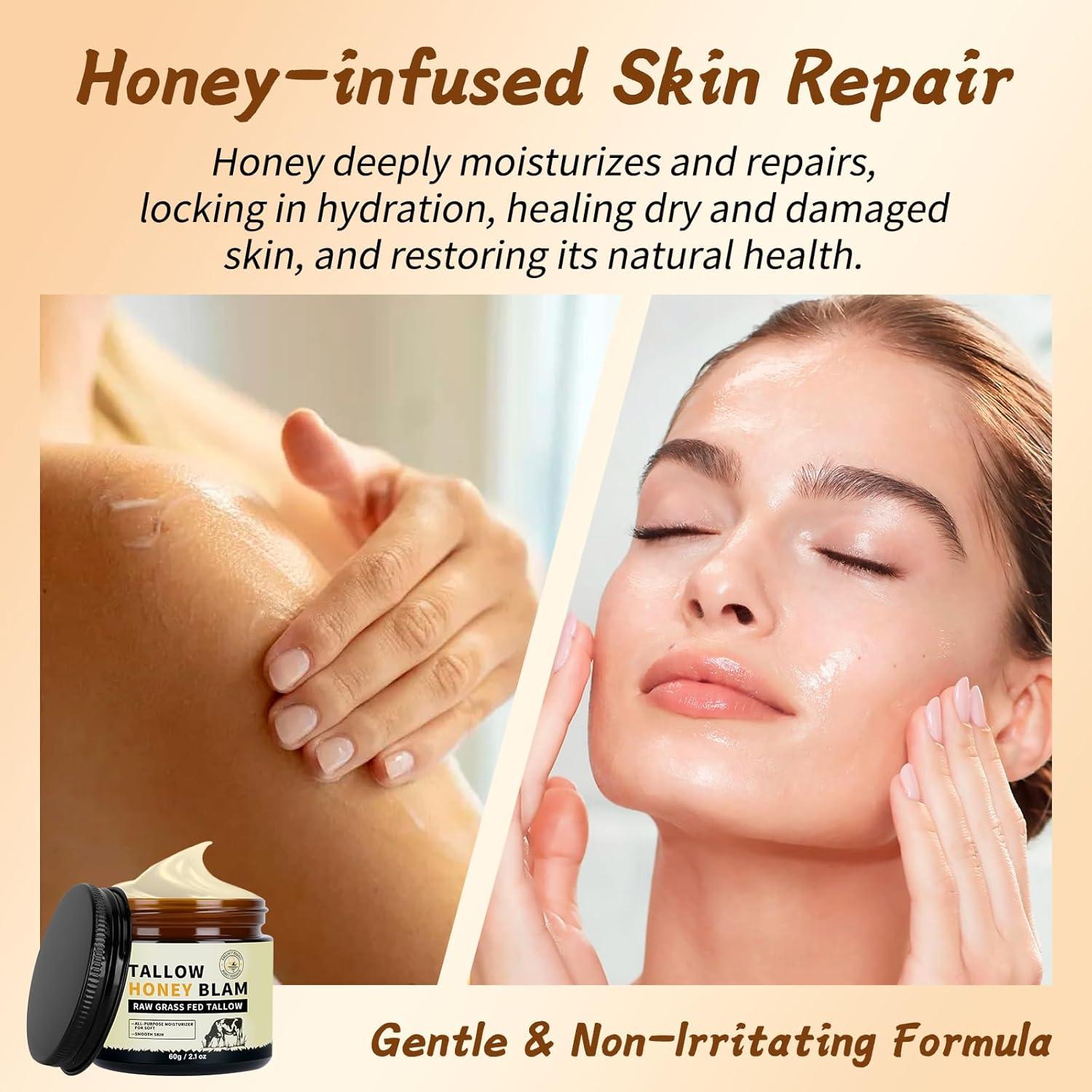 Bálsamo Hidratante Facial Jiaku 59.83g Grasa de Res y Miel