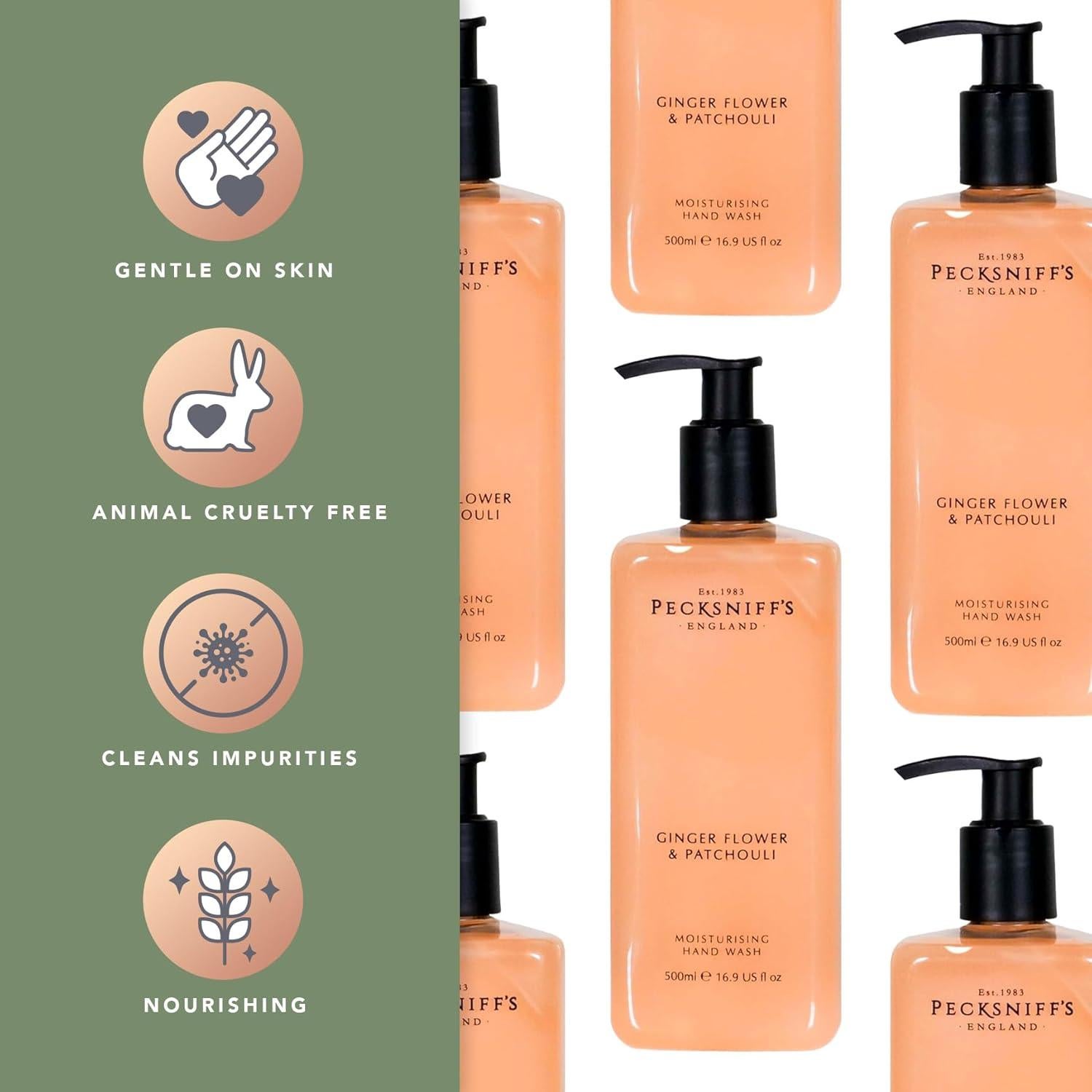 Jabón de Manos Hidratante Pecksniff's 500ml Flor de Jengibre