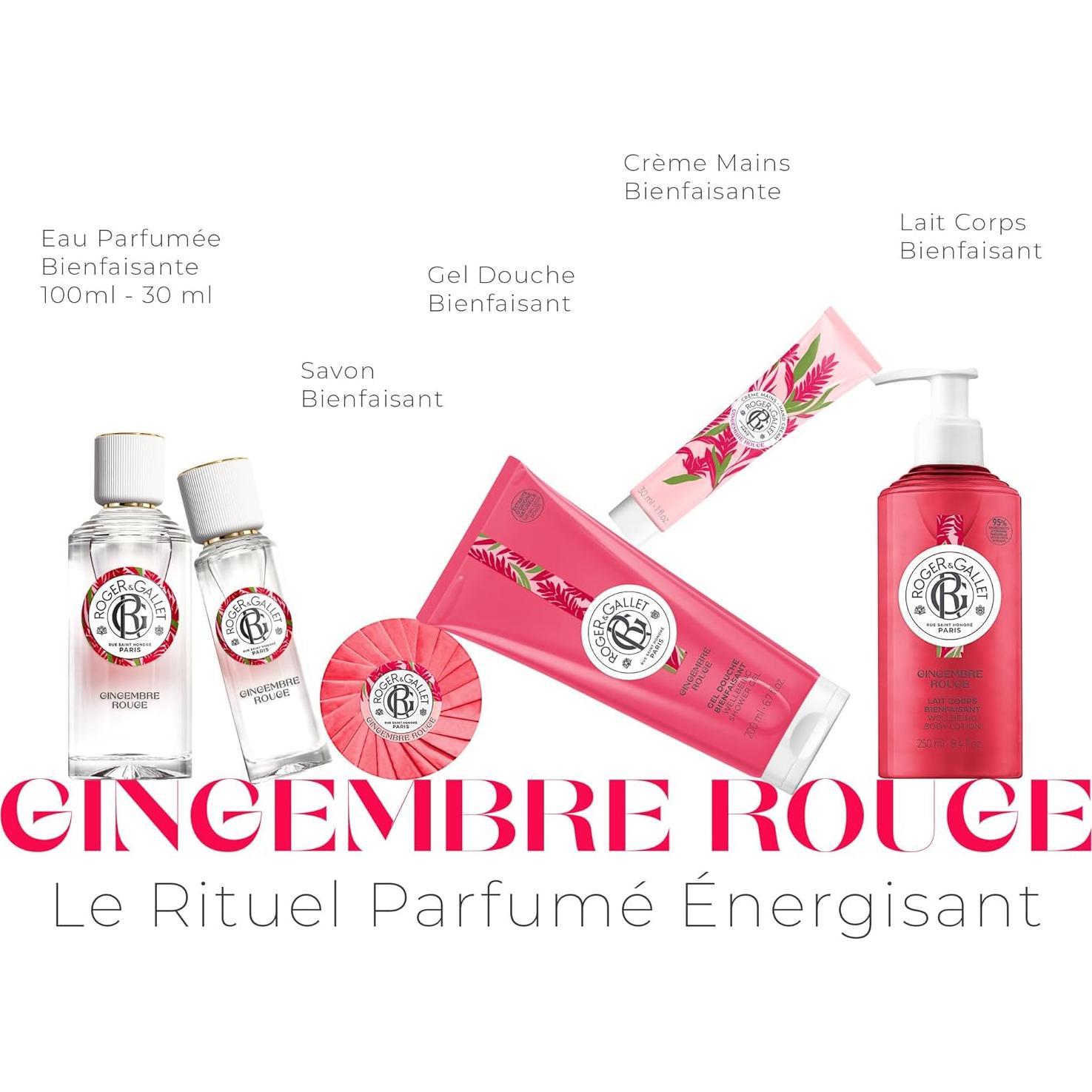 Gel de Ducha y Jabón Corporal Roger & Gallet Jengibre Rojo 99.22 g