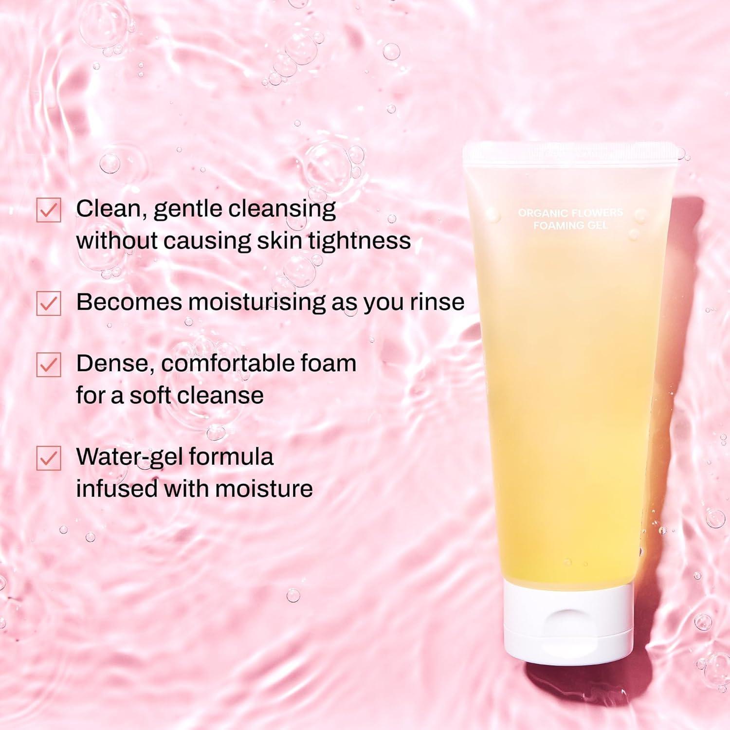 Gel Limpiador Espumoso Orgánico Whamisa 150ml - Postbióticos