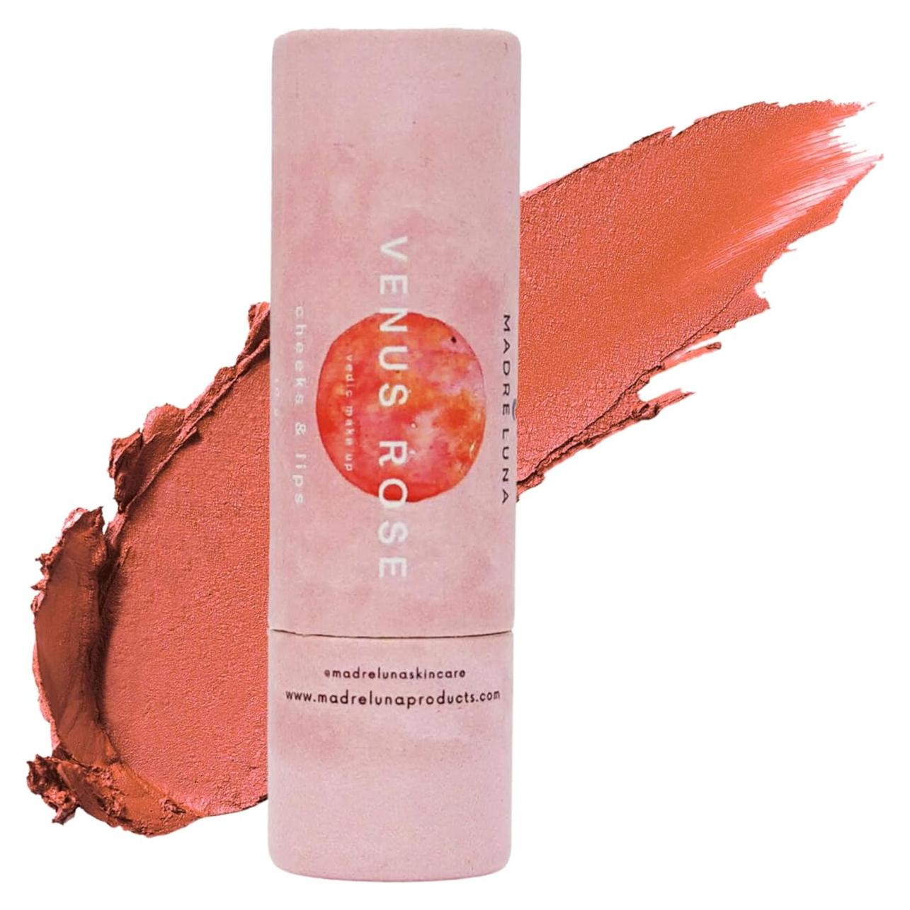 Labial y Rubor Natural Madre Luna Rosa Venus 20g - Hidratación Profunda