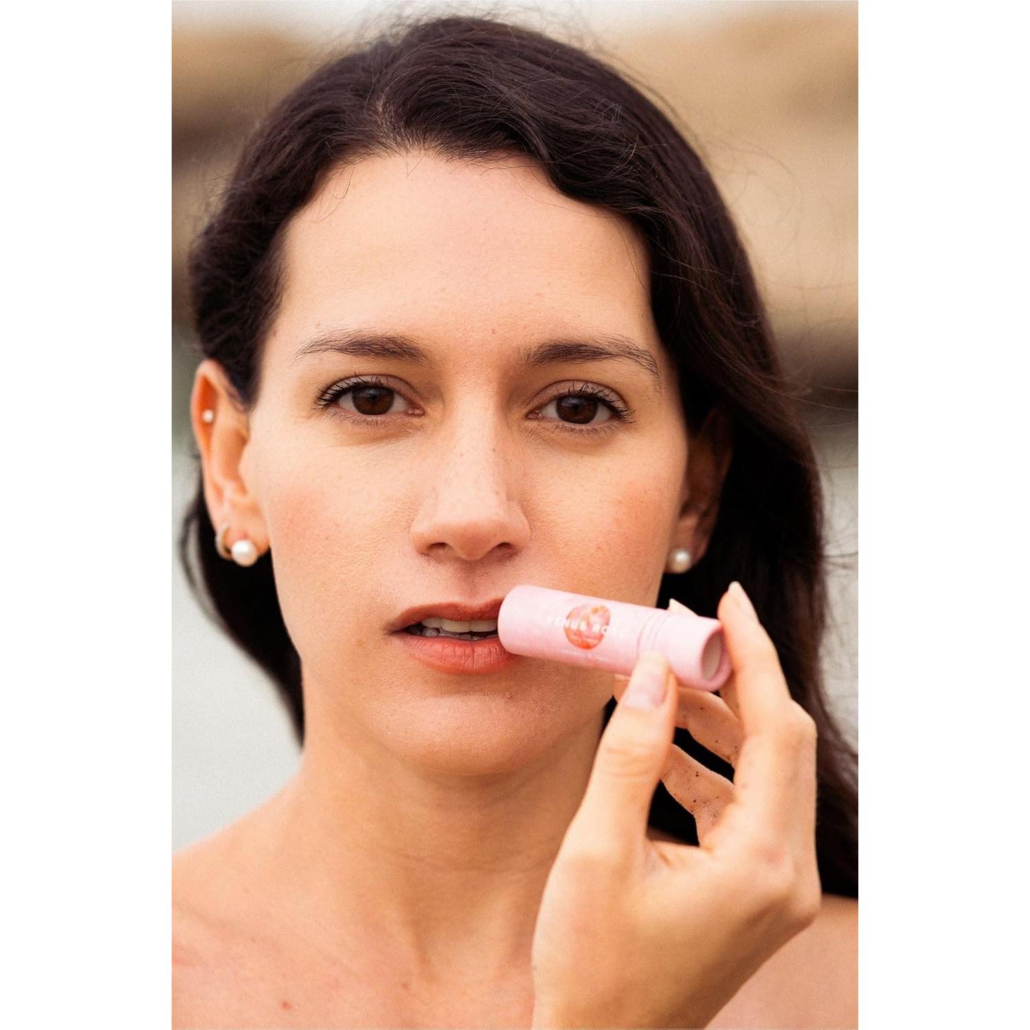 Labial y Rubor Natural Madre Luna Rosa Venus 20g - Hidratación Profunda