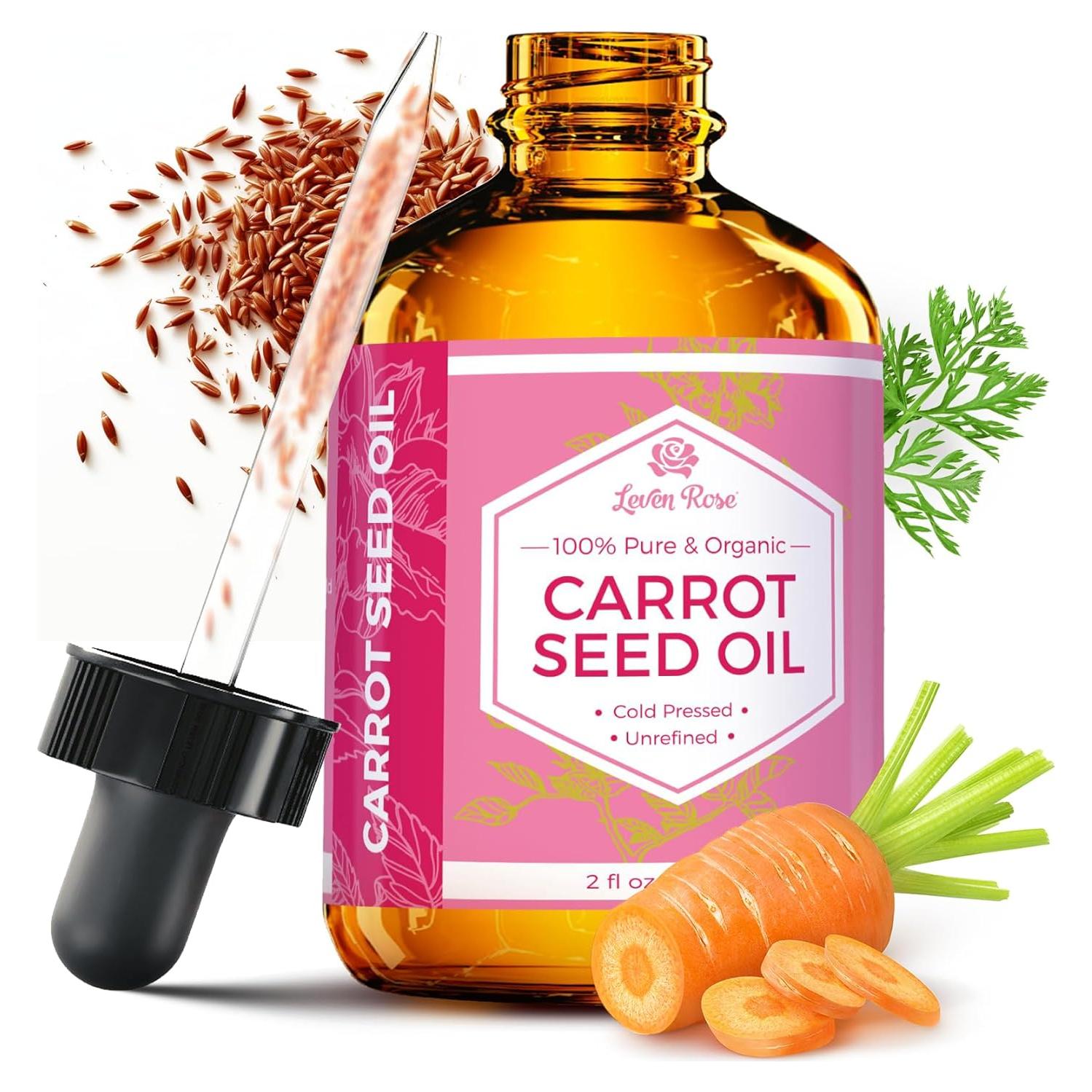Aceite de Semilla de Zanahoria Leven Rose 59 ml Puro Hidratante