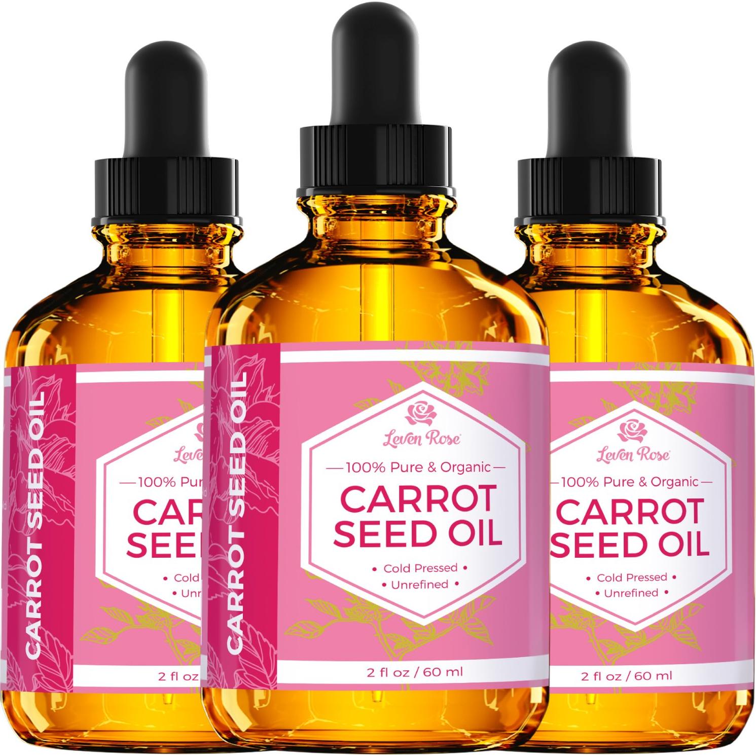 Aceite de Semilla de Zanahoria Leven Rose 59 ml Puro Hidratante