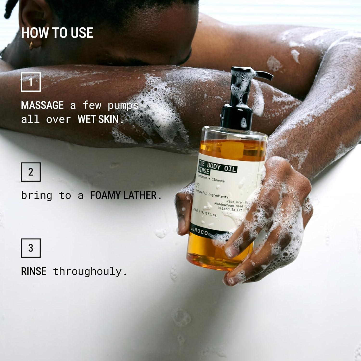 Aceite Corporal de Ducha JUNO & Co. 270 ml Hidratante