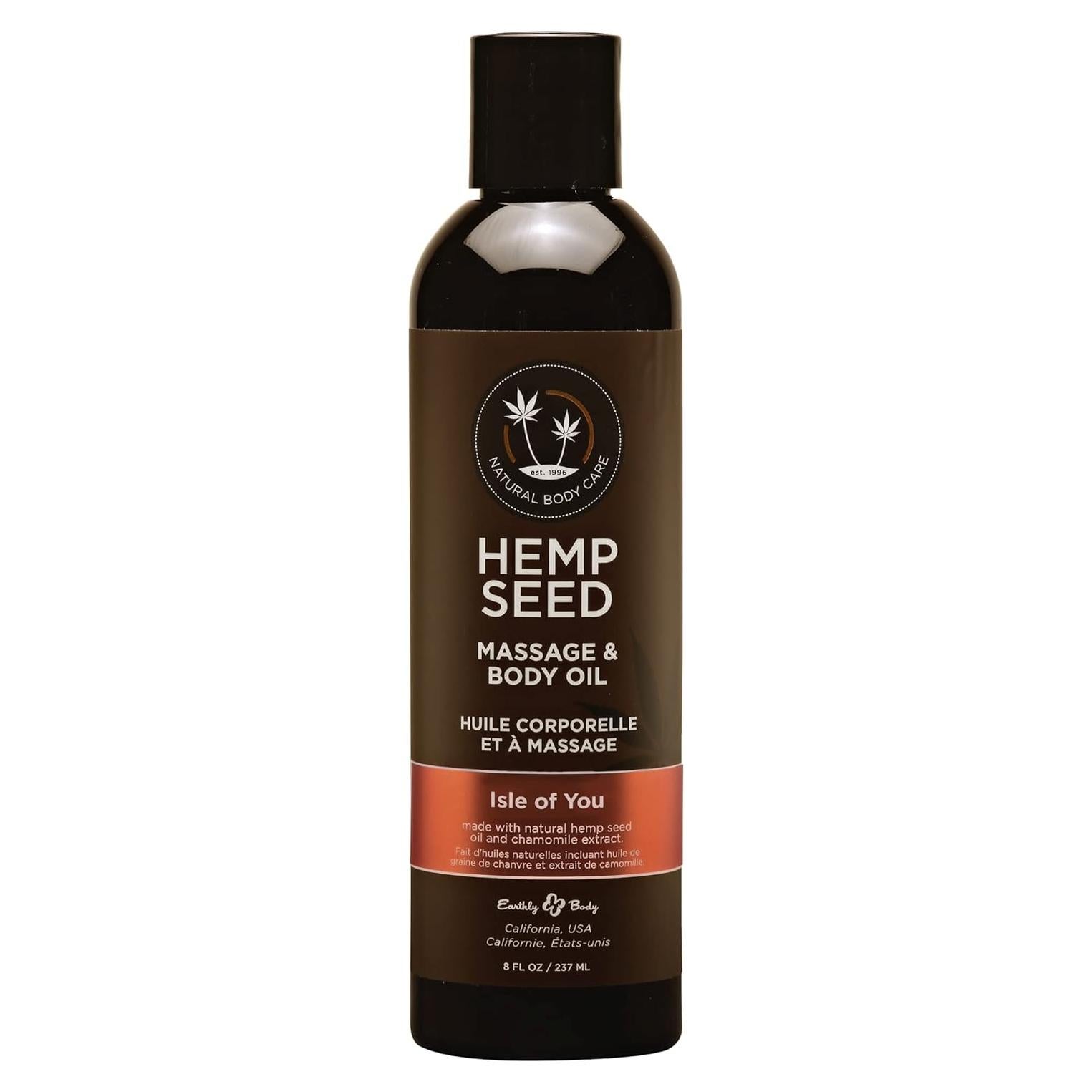 Aceite de Masaje Nutritivo Earthly Body 236.6 ml Vegano