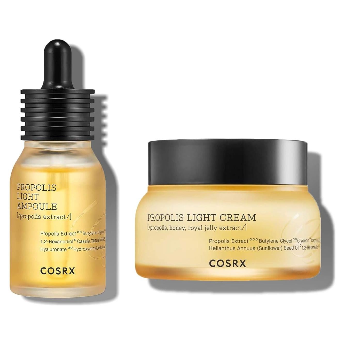 Set COSRX de Cuidado de Piel con Miel - Ampoule y Crema Hidratante