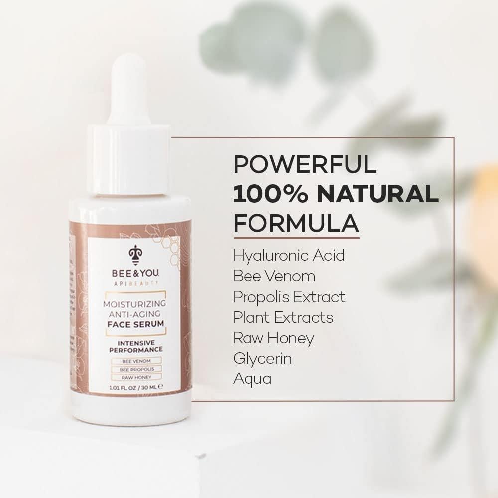 Crema Facial Suero Anti Envejecimiento BEE y TÚ 29.57 ml