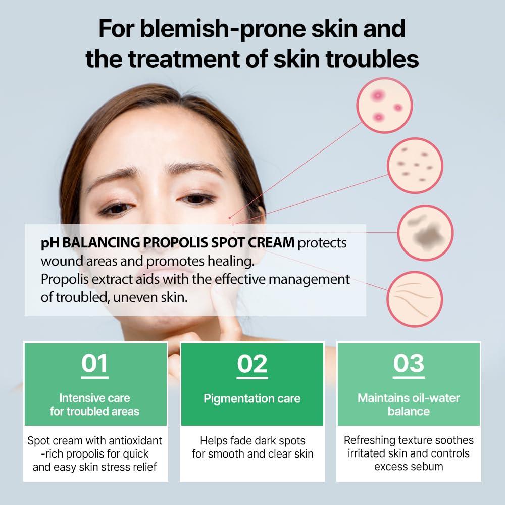 Crema Spot de Propóleos Equilibrante pH 10g - Tratamiento Acné