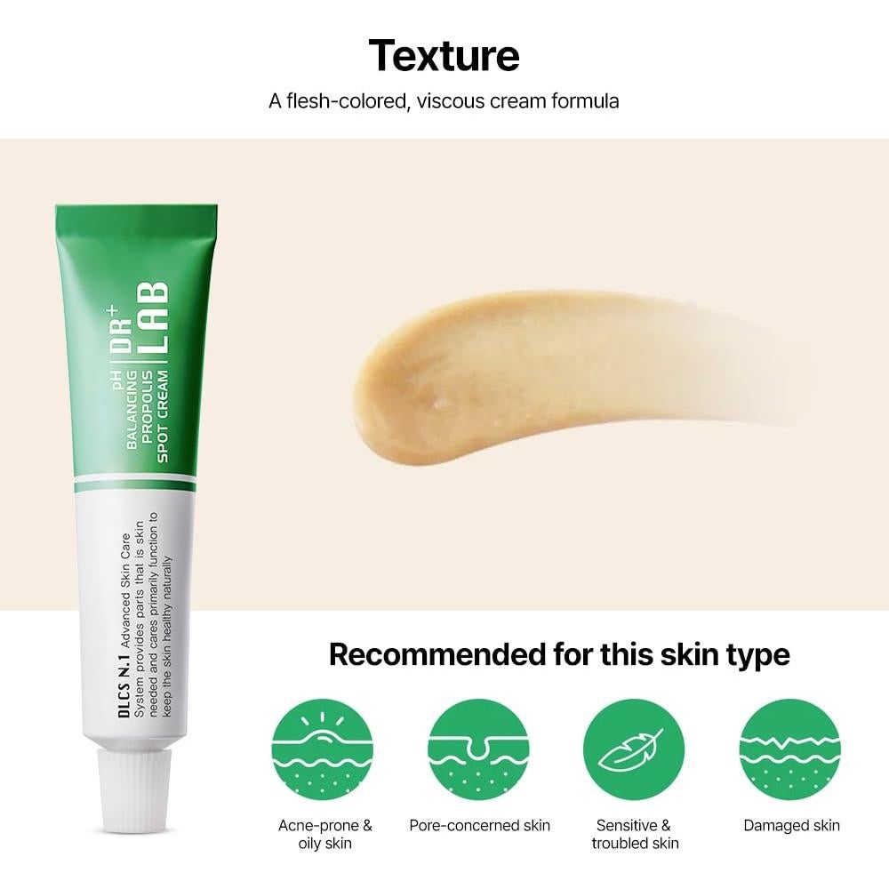 Crema Spot de Propóleos Equilibrante pH 10g - Tratamiento Acné