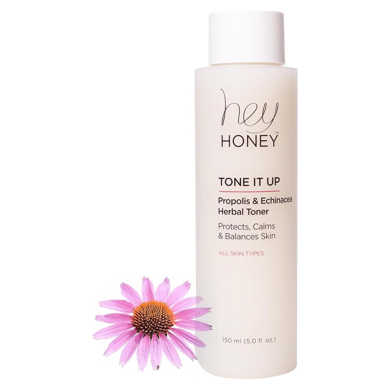 Tónico Facial Hey Honey Tone It Up 141.75 ml - Sin Alcohol