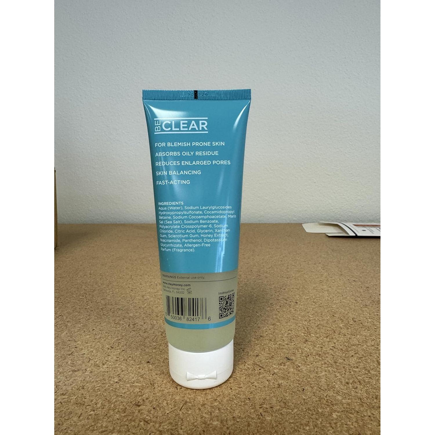 Limpiador Facial Hey Honey Be Clear 148 ml - Piel con Acné