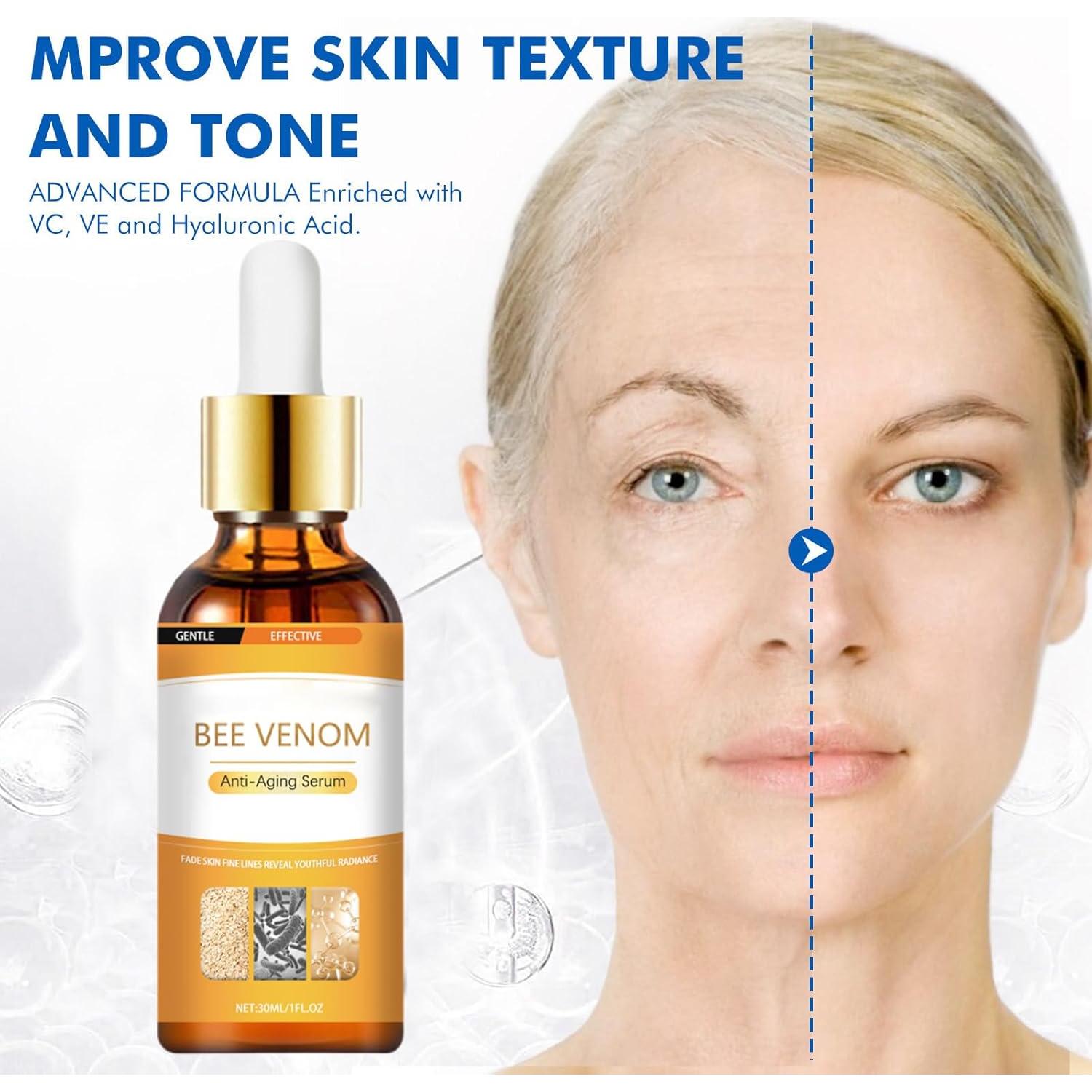 Suero Anti-Envejecimiento PENGSHANG con Veneno de Abeja 2 Unidades