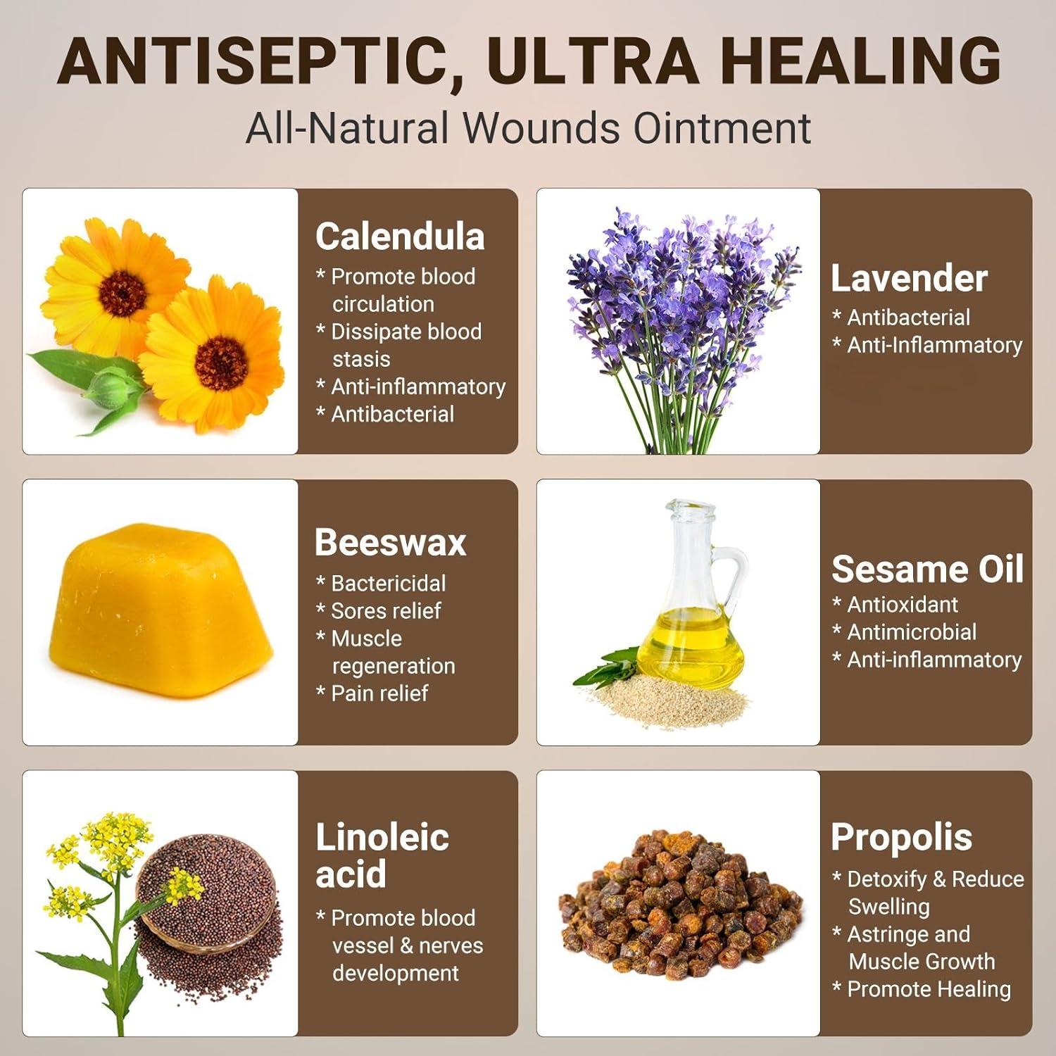 Crema para Heridas LMNOOP 15g - Sanación y Reparación Piel