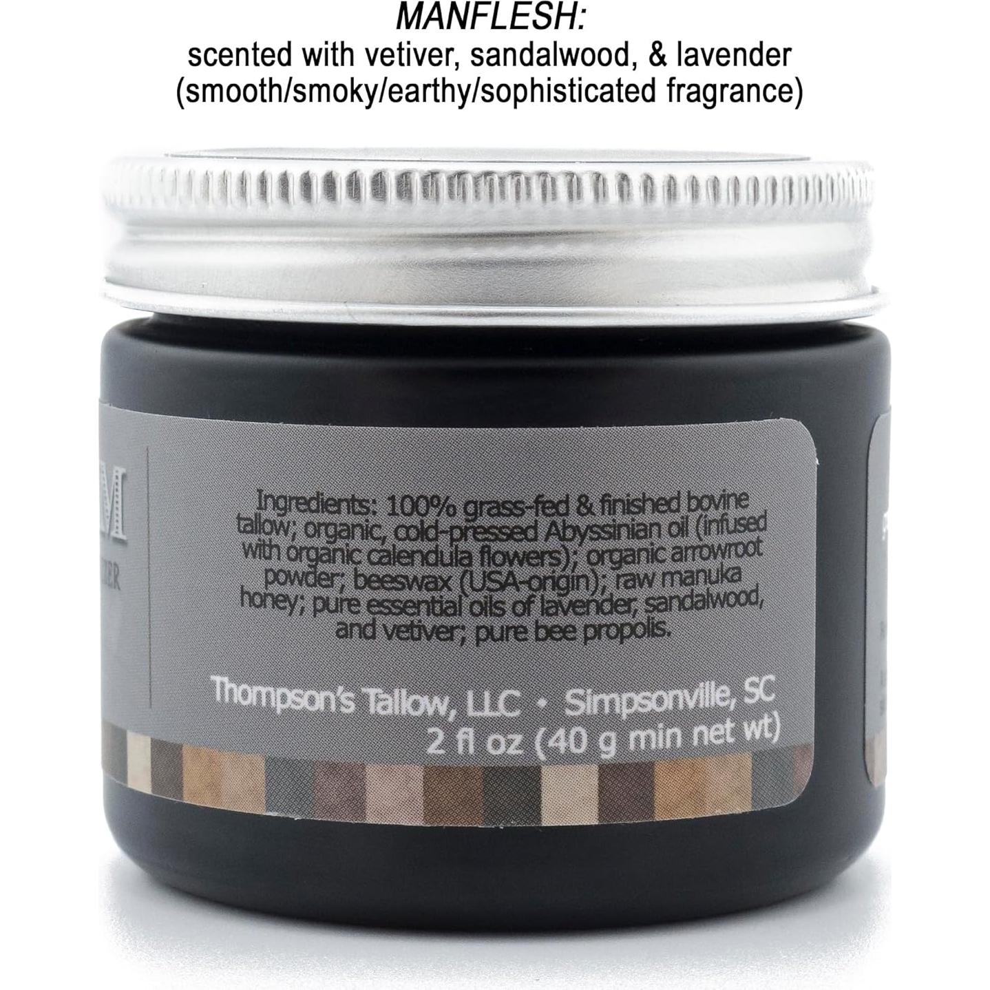 Bálsamo Hidratante de Sebo de Res Thompson 170g - Vetiver + Sándalo