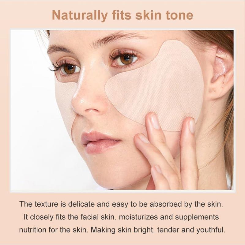 Parche Facial de Protección Solar APPTI - 5 Pares, Gel Hidratante