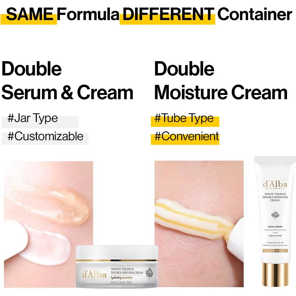 Crema Doble Hidratante Facial d'Alba Piedmont 70g - Vegana