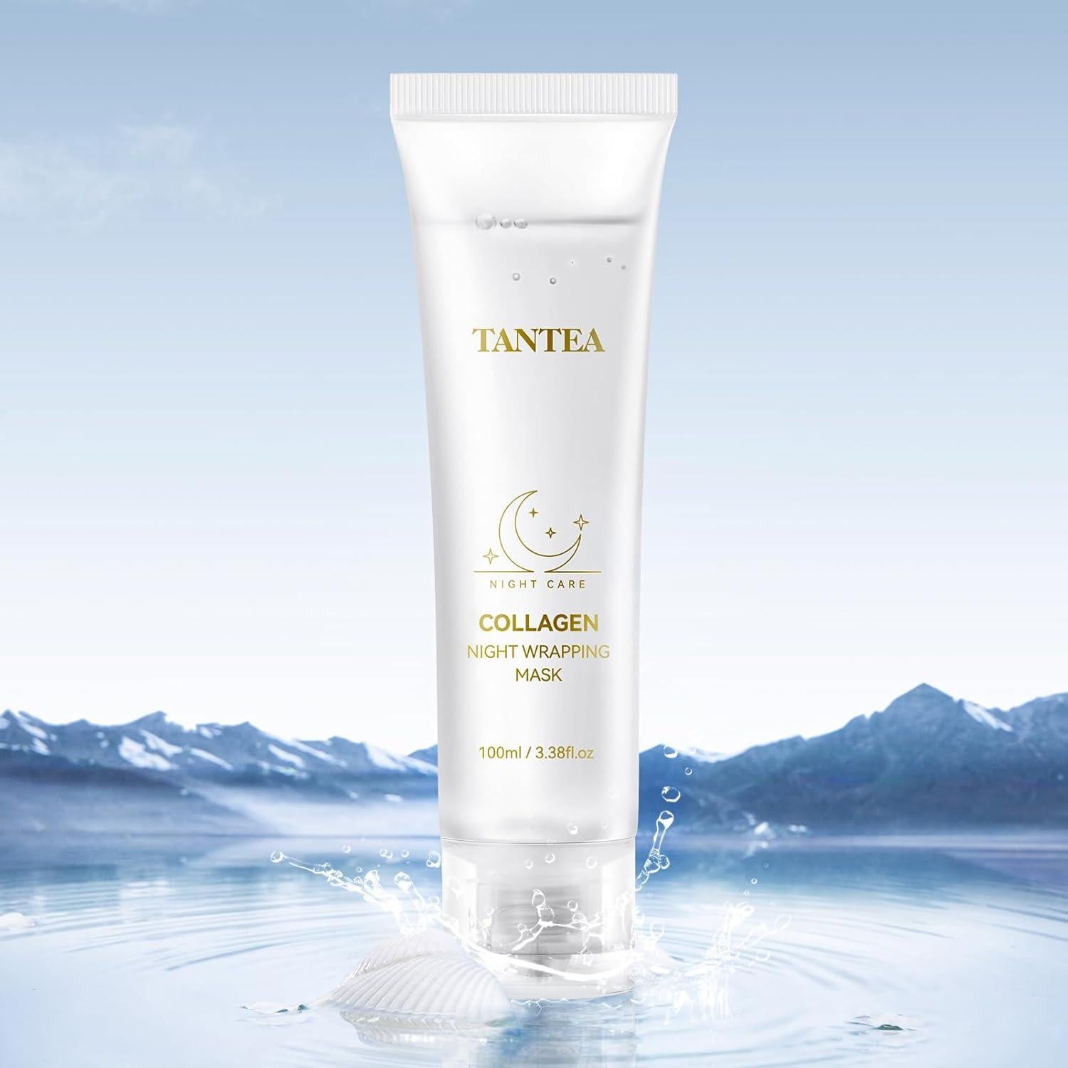 Mascarilla Nocturna de Colágeno Tantea 100ml - Hidratante y Reafirmante