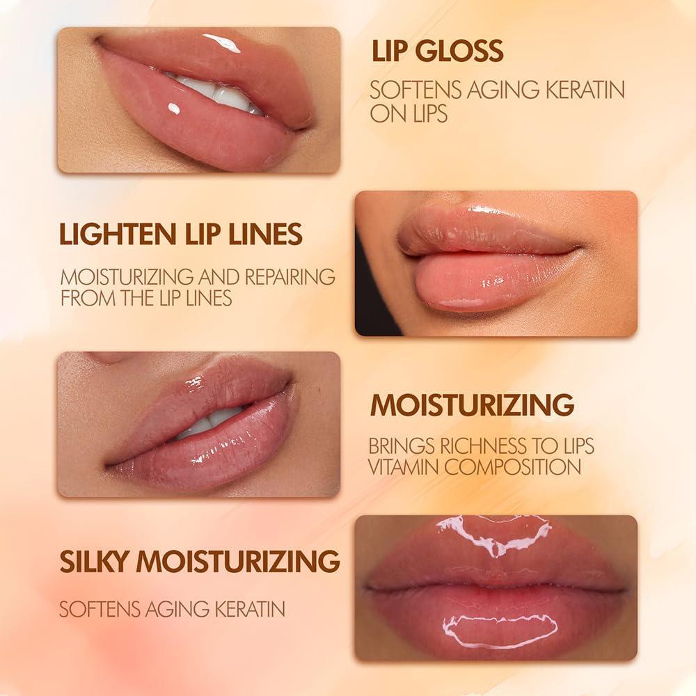 Bálsamo Labial Hidratante Charm Kiss - Fresa y Miel 4PCS