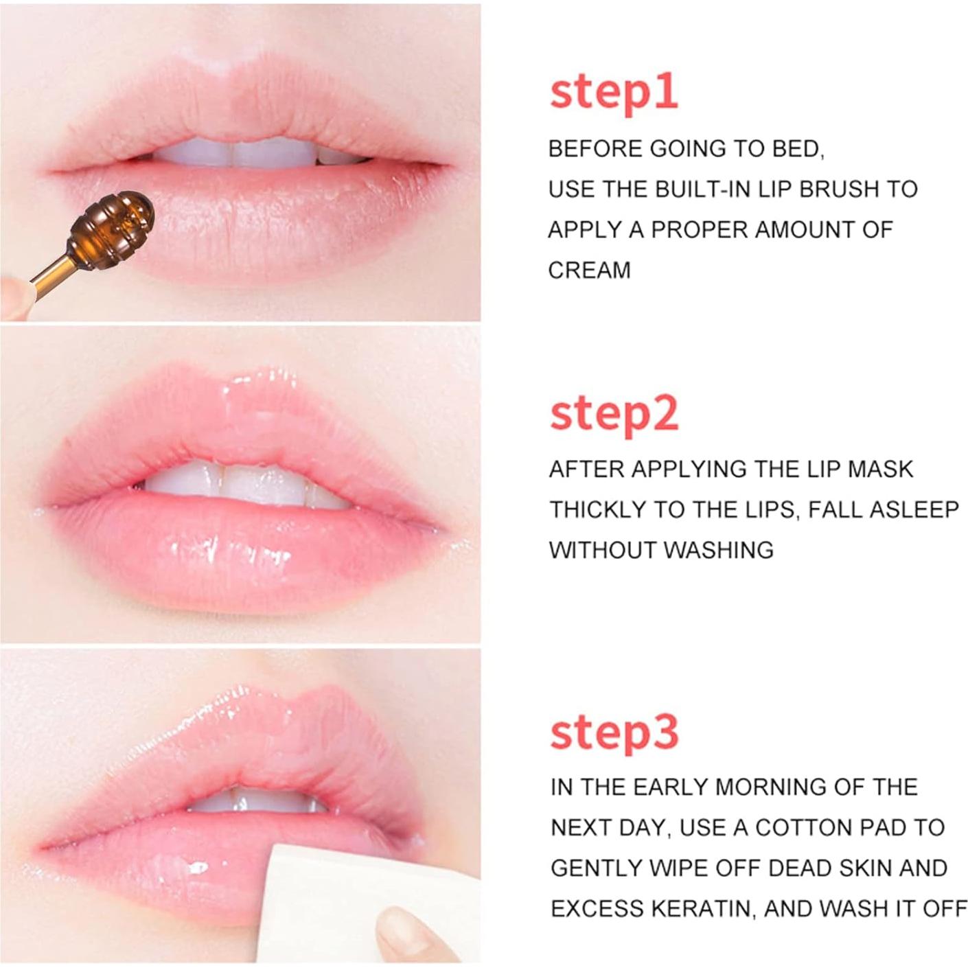 Bálsamo Labial Hidratante Charm Kiss - Fresa y Miel 4PCS