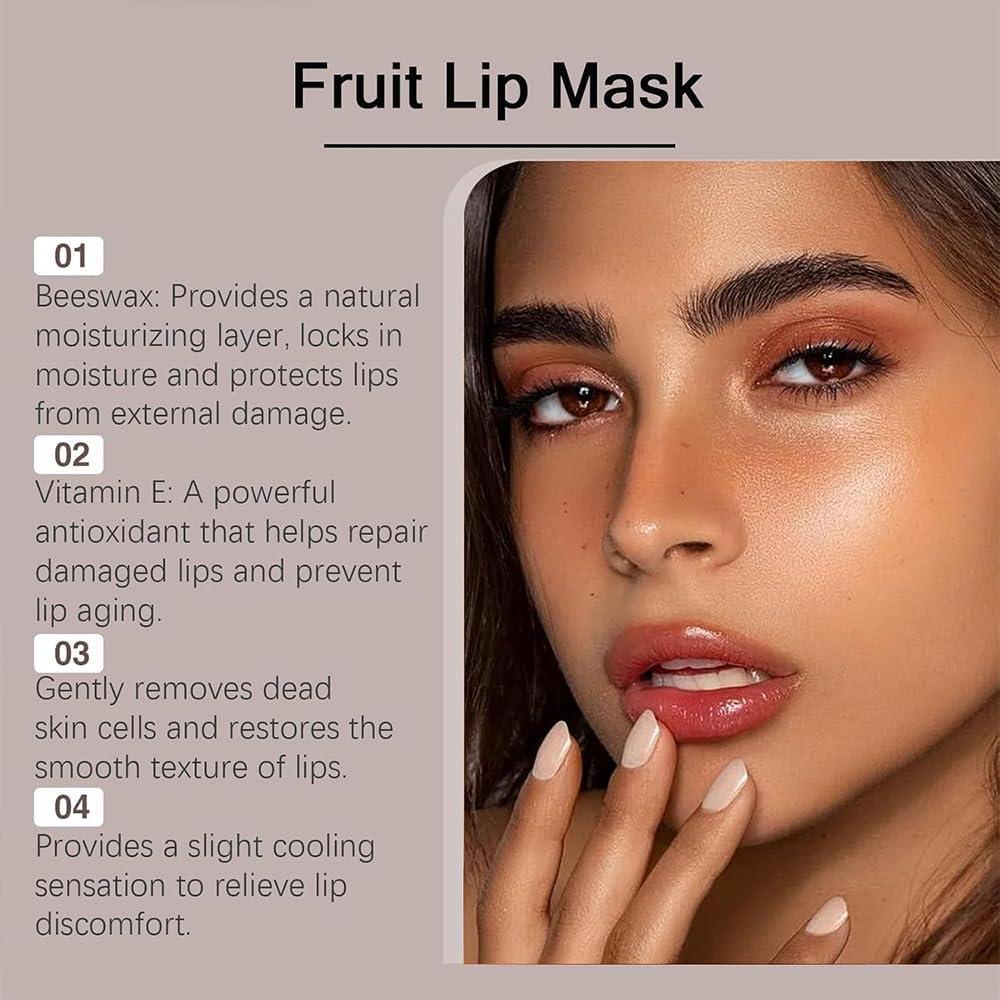 Bálsamo Labial Hidratante Charm Kiss - Fresa y Miel 4PCS