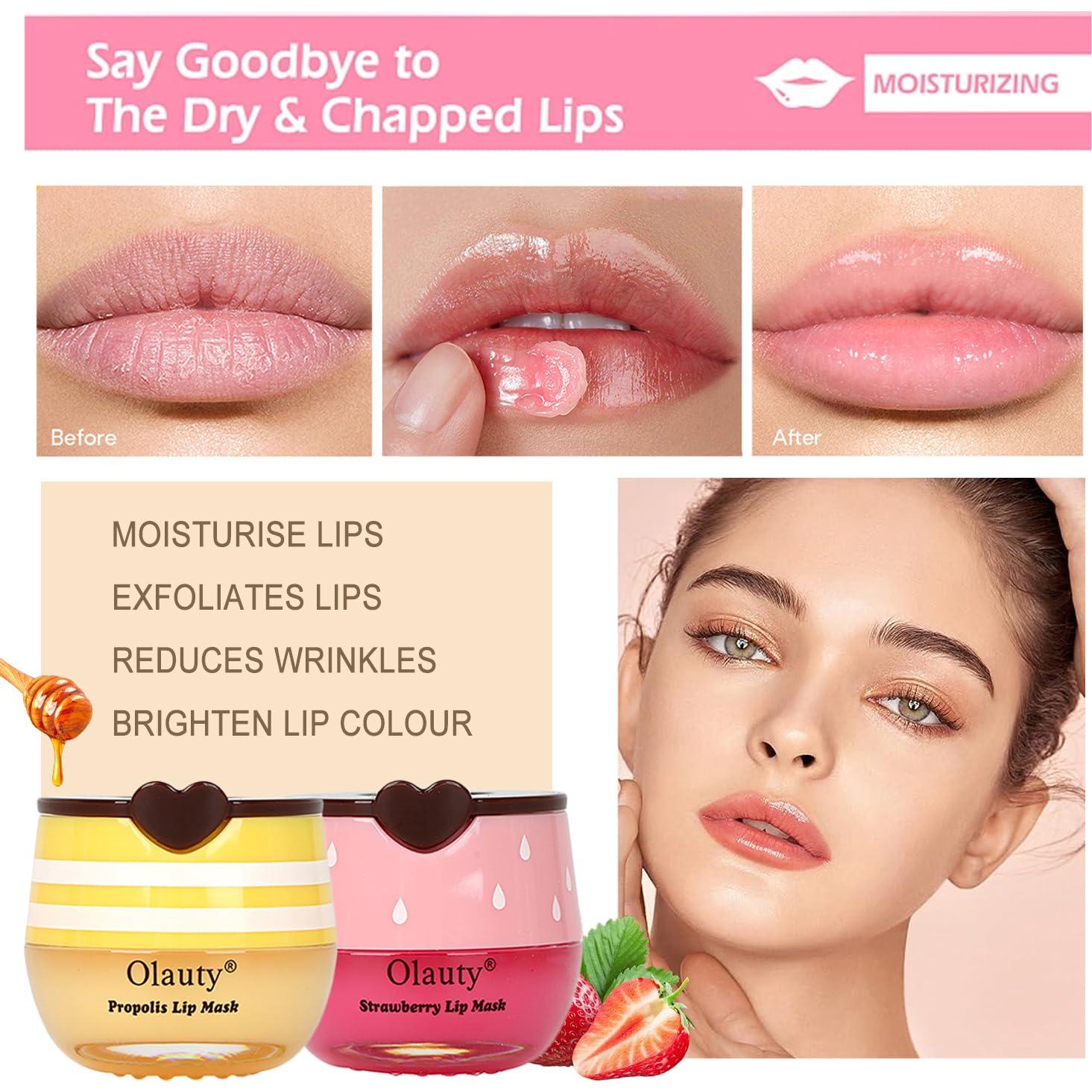 8 PCS Balsamo Labial Hidratante Miniling - Propoleo y Frutas