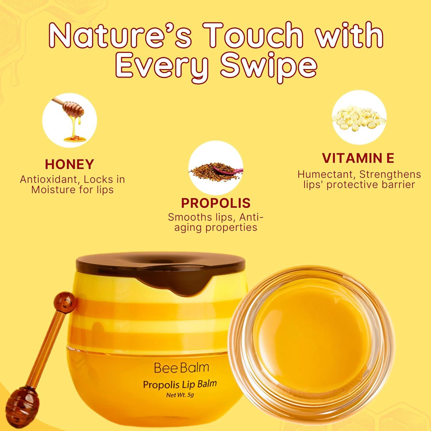 Bálsamo Labial My Bee Balm - Hidratante de Miel y Propóleos 50g