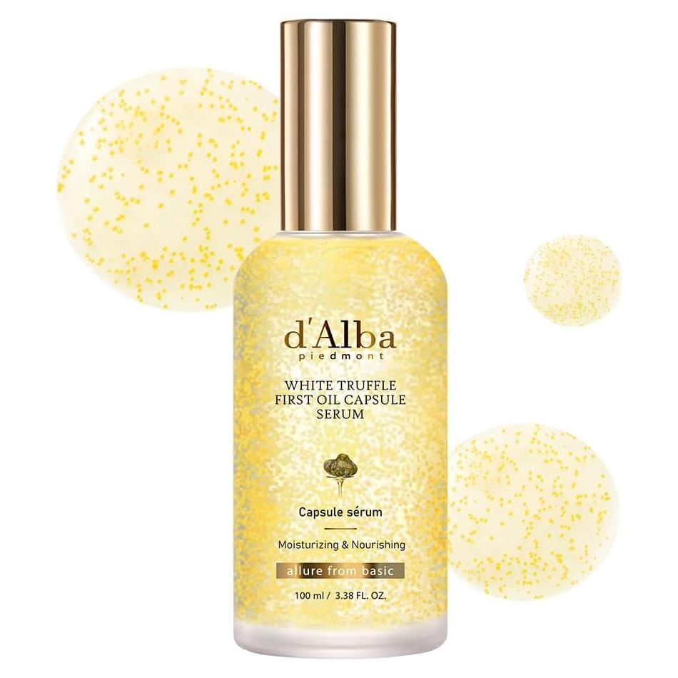 d'alba Aceite de Trufa Blanca en Cápsulas 100 ml - Hidratación y Brillo