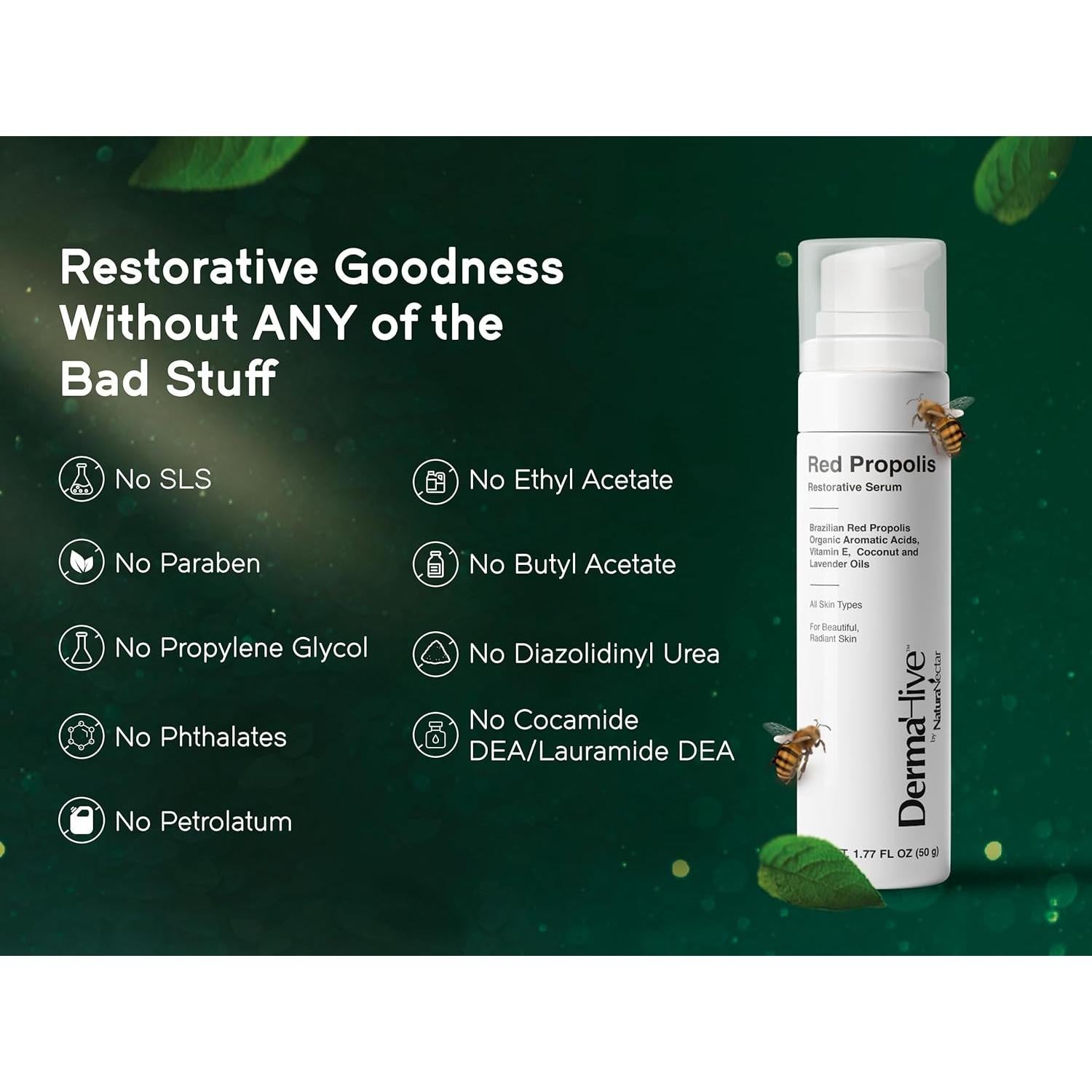 Suero Restaurador DermaHive de Propóleos Rojos 50g