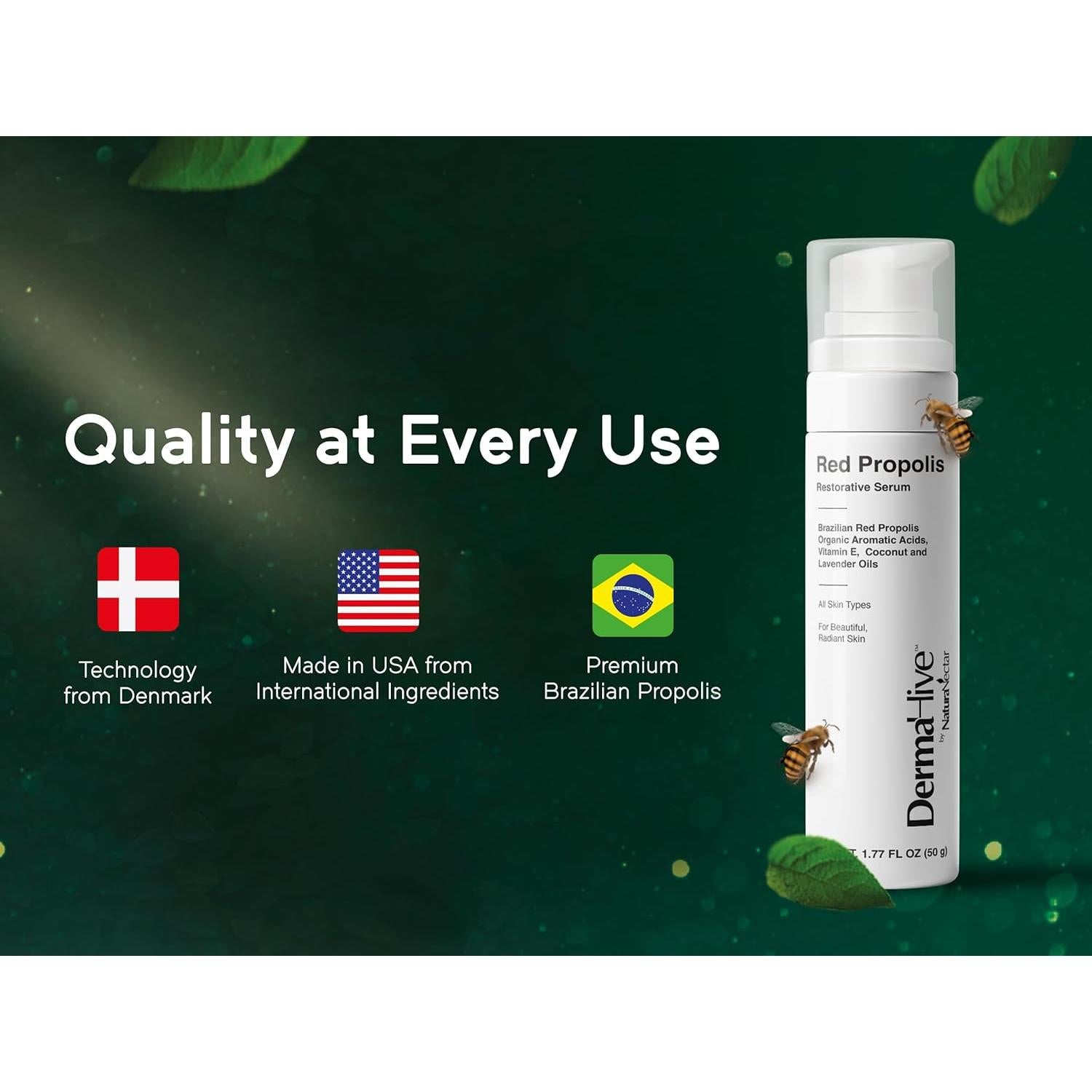 Suero Restaurador DermaHive de Propóleos Rojos 50g