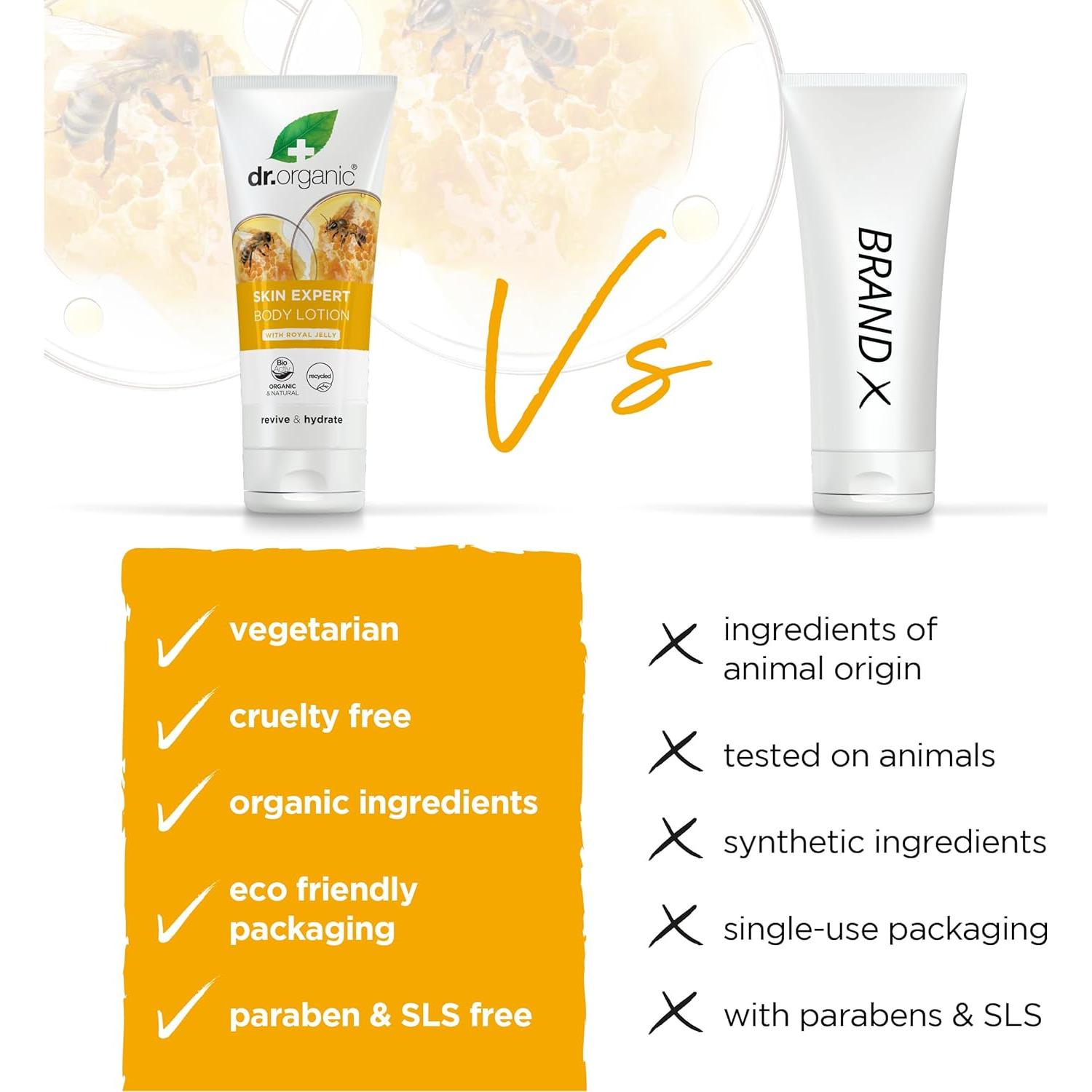 Loción Hidratante Orgánica de Jalea Real 192.78 g - Natural