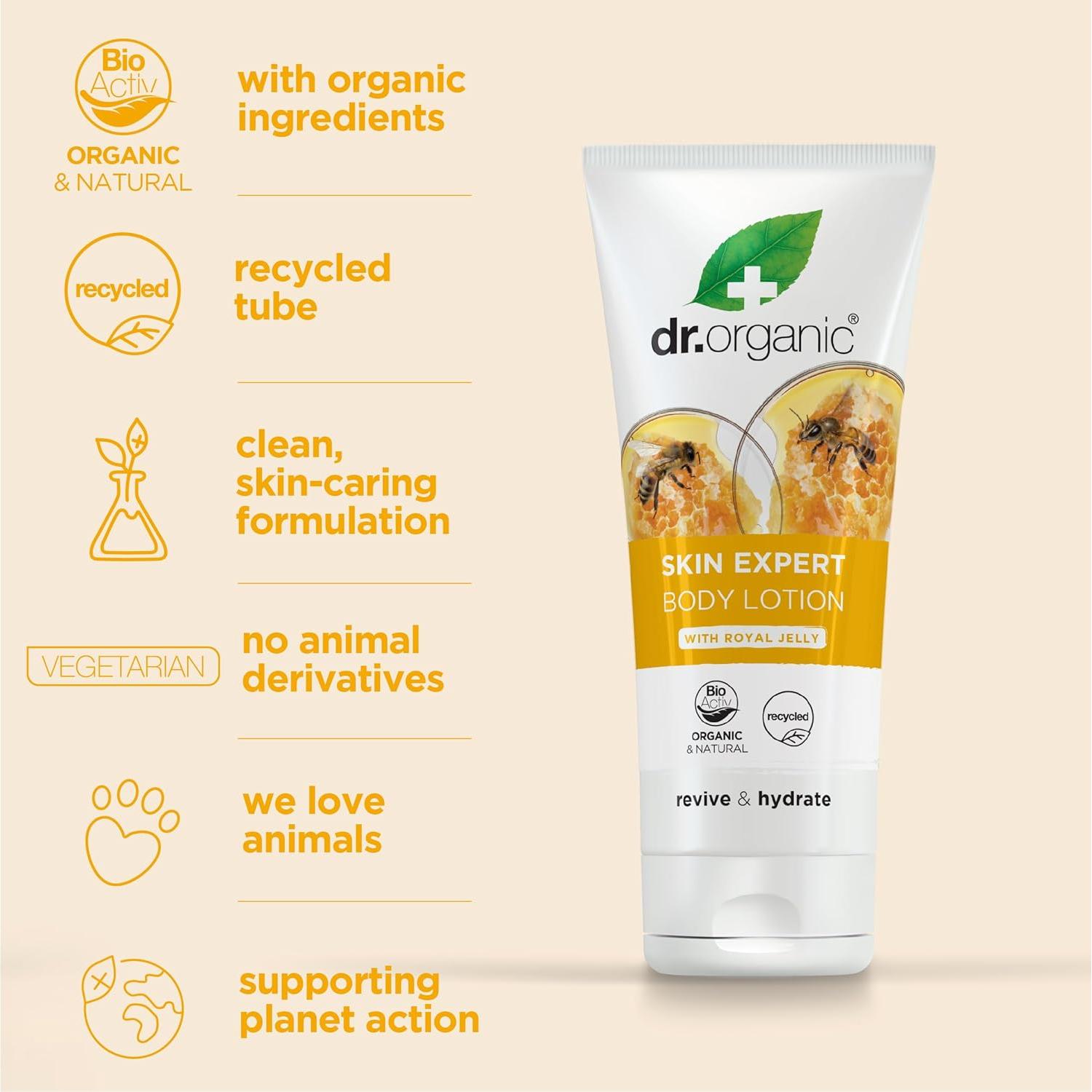 Loción Hidratante Orgánica de Jalea Real 192.78 g - Natural